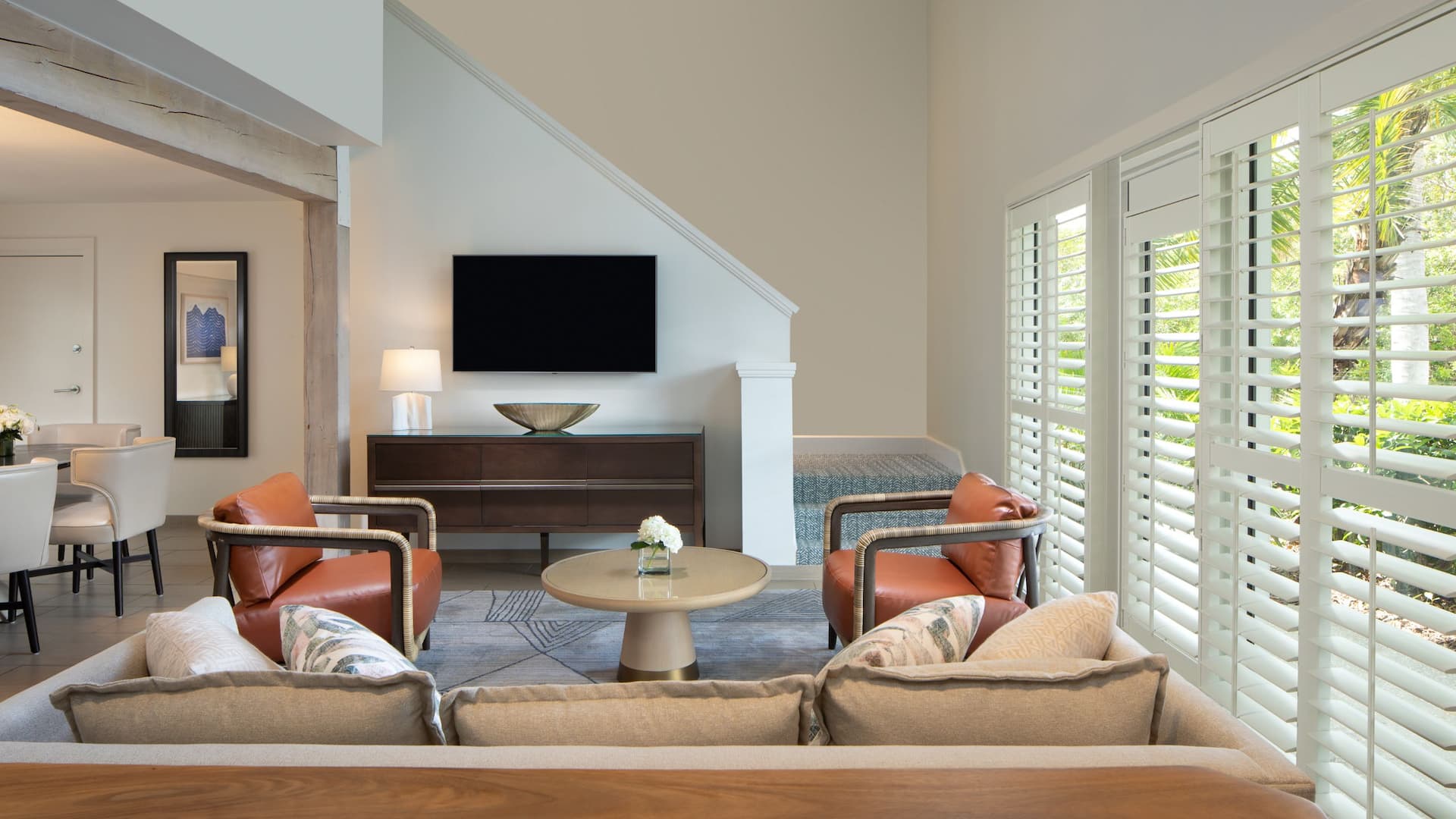 Grand Hyatt Tampa Bay Casita Suite Living Room