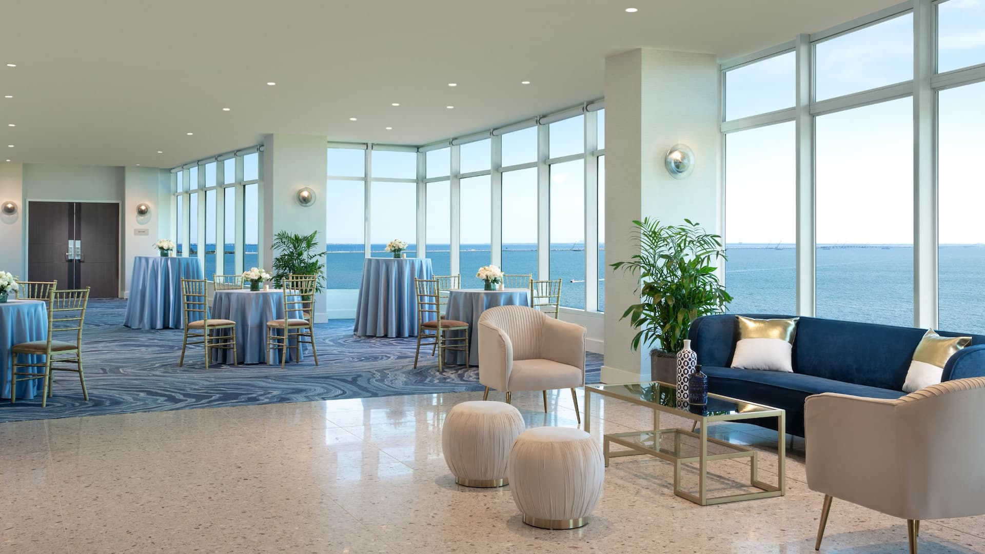 Grand Hyatt Tampa Bay Skylark Social Set Pre Function Space