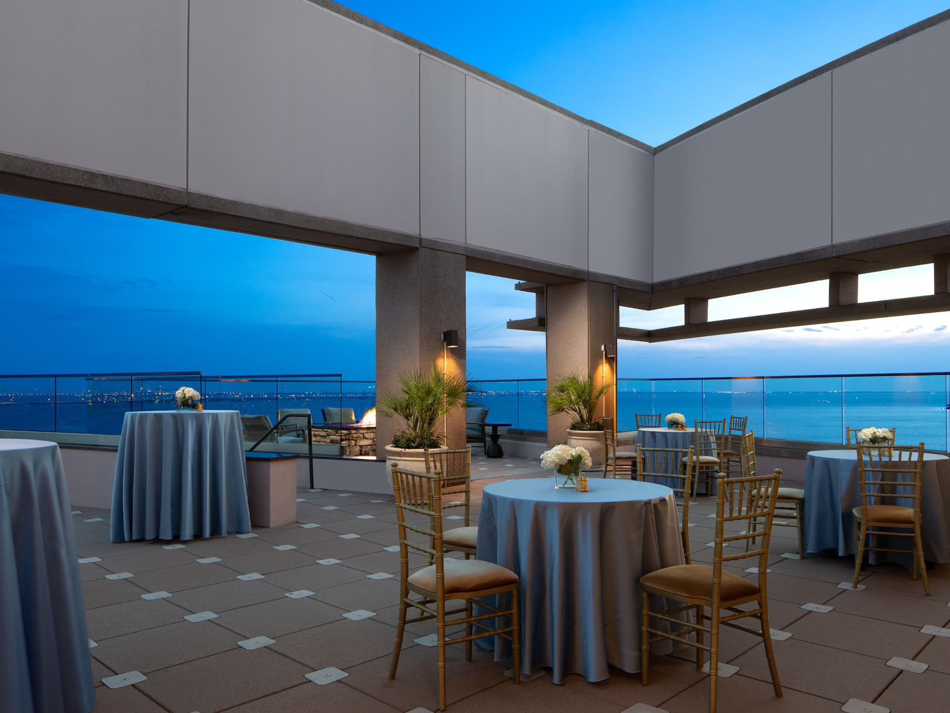 Grand Hyatt Tampa Bay Skylark Terrace With Firepit