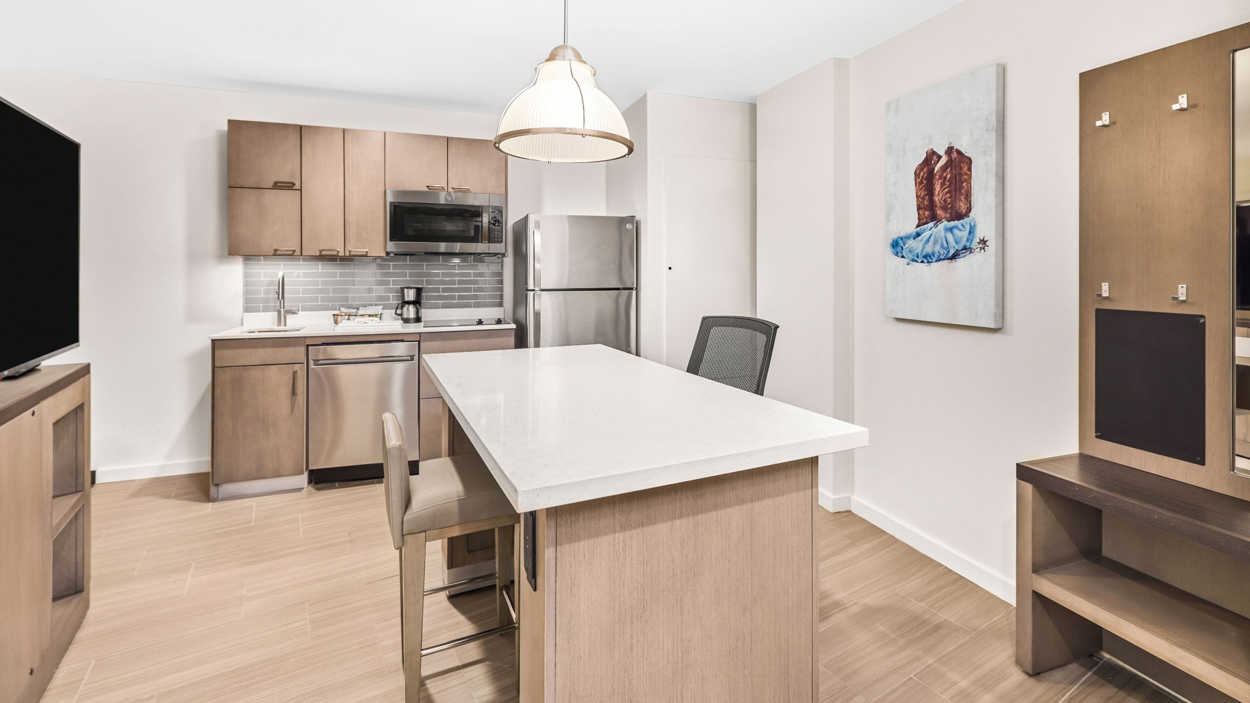 Hyatt House Houston Medical Center Studio Suite Layout