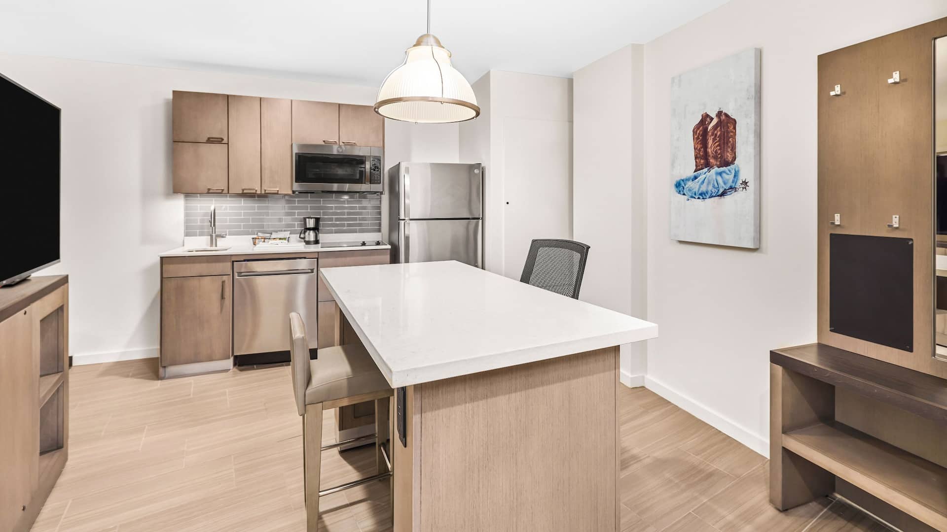 Hyatt House Houston Medical Center Studio Suite Layout