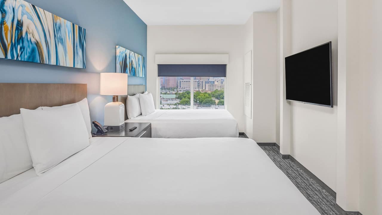 Two queen suites | Hyatt House Houston Medical Center