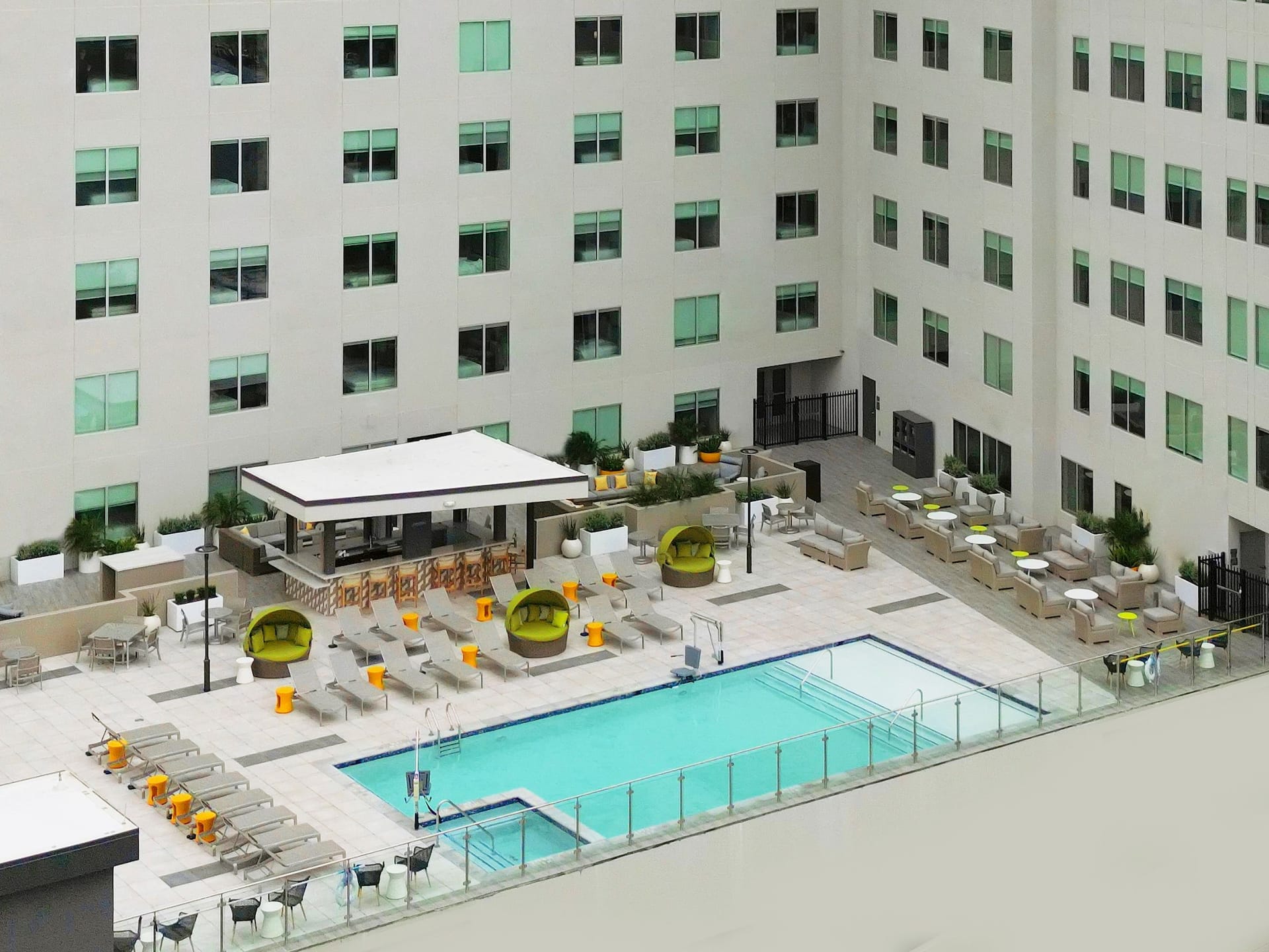 Hyatt Place Houston Medical Center Pool Deck