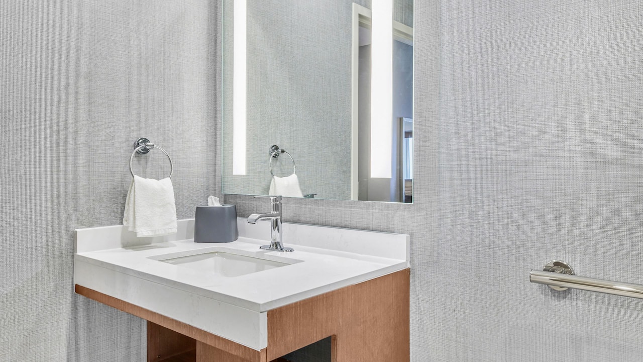 Bathroom Vanity | Hyatt Place Hyatt House Houston Medical Center