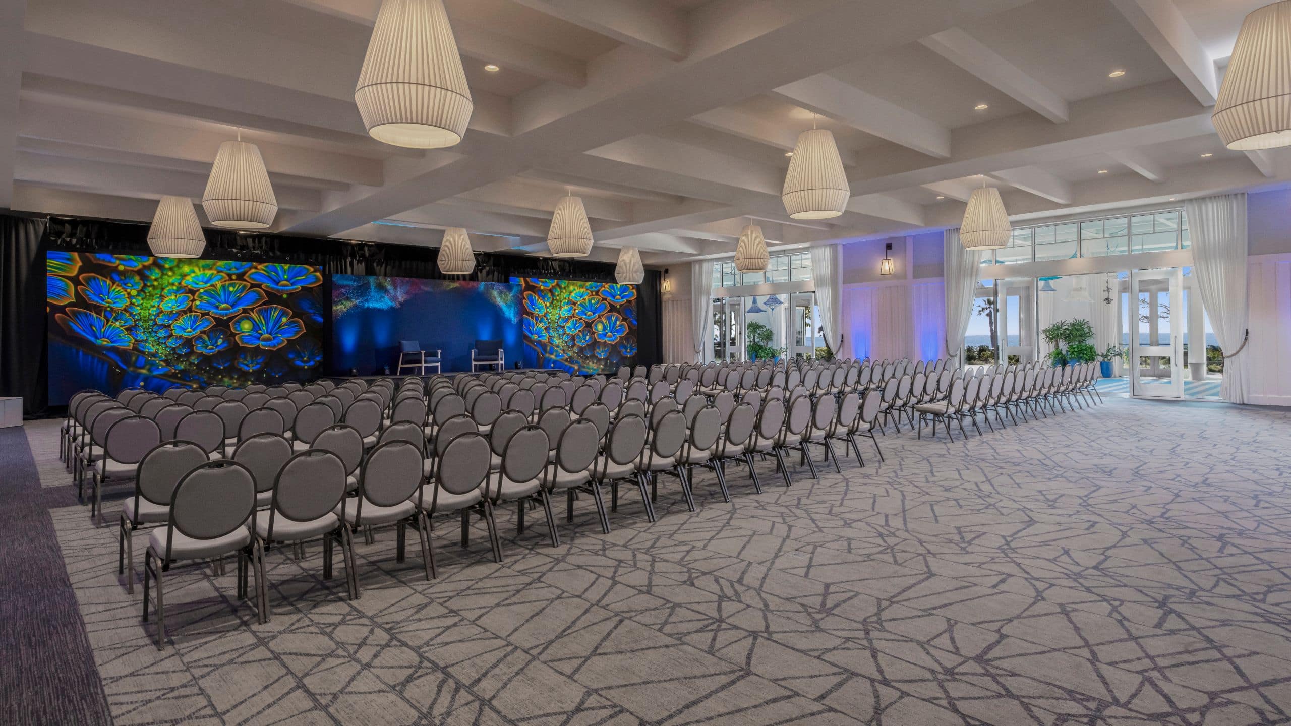 1 of 1 The Seabird Resort Grand Coastal Ballroom Theatre Room Overview