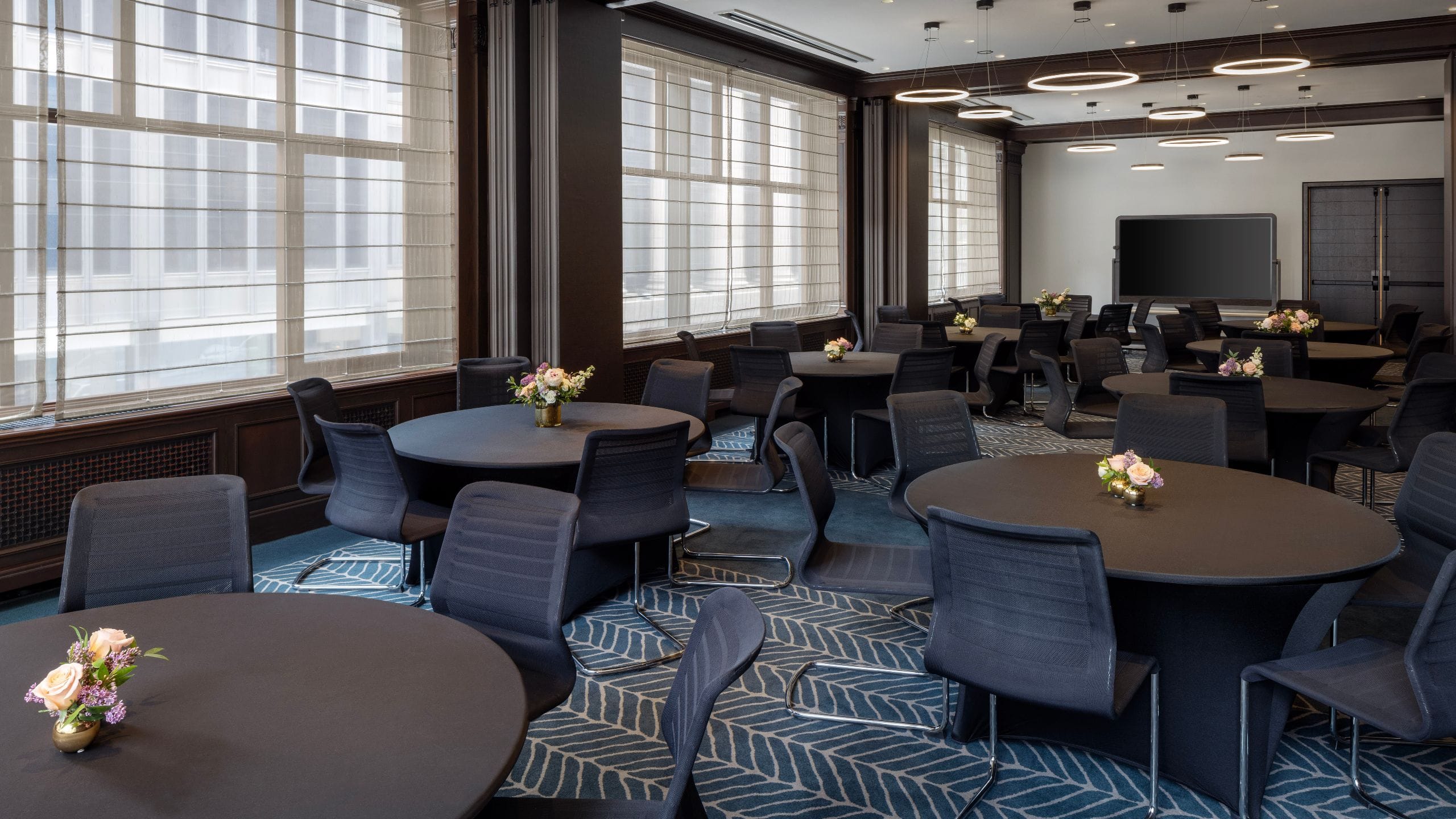 1 of 1 Hyatt Centric The Loop Chicago Charles Yerkes Ballroom Rounds West View