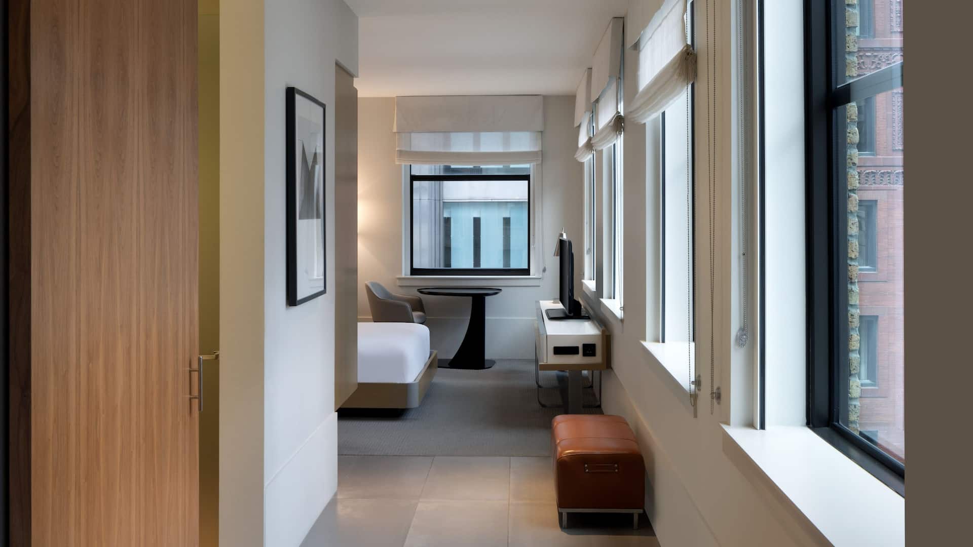 2 of 3 Hyatt Centric The Loop Chicago Queen Bed Deluxe Hallway