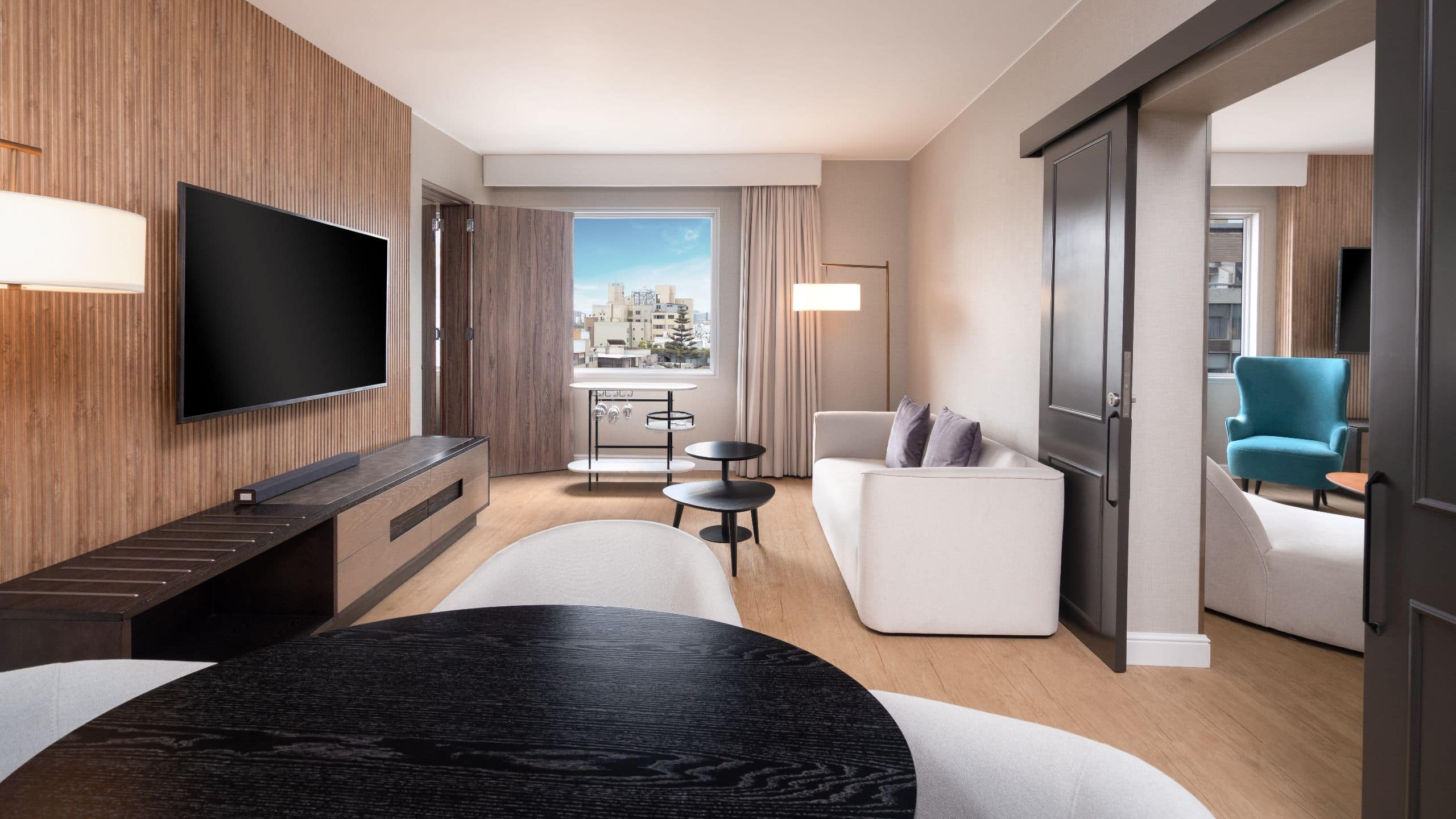 Hyatt Centric San Isidro Lima Ambassador Suite Living