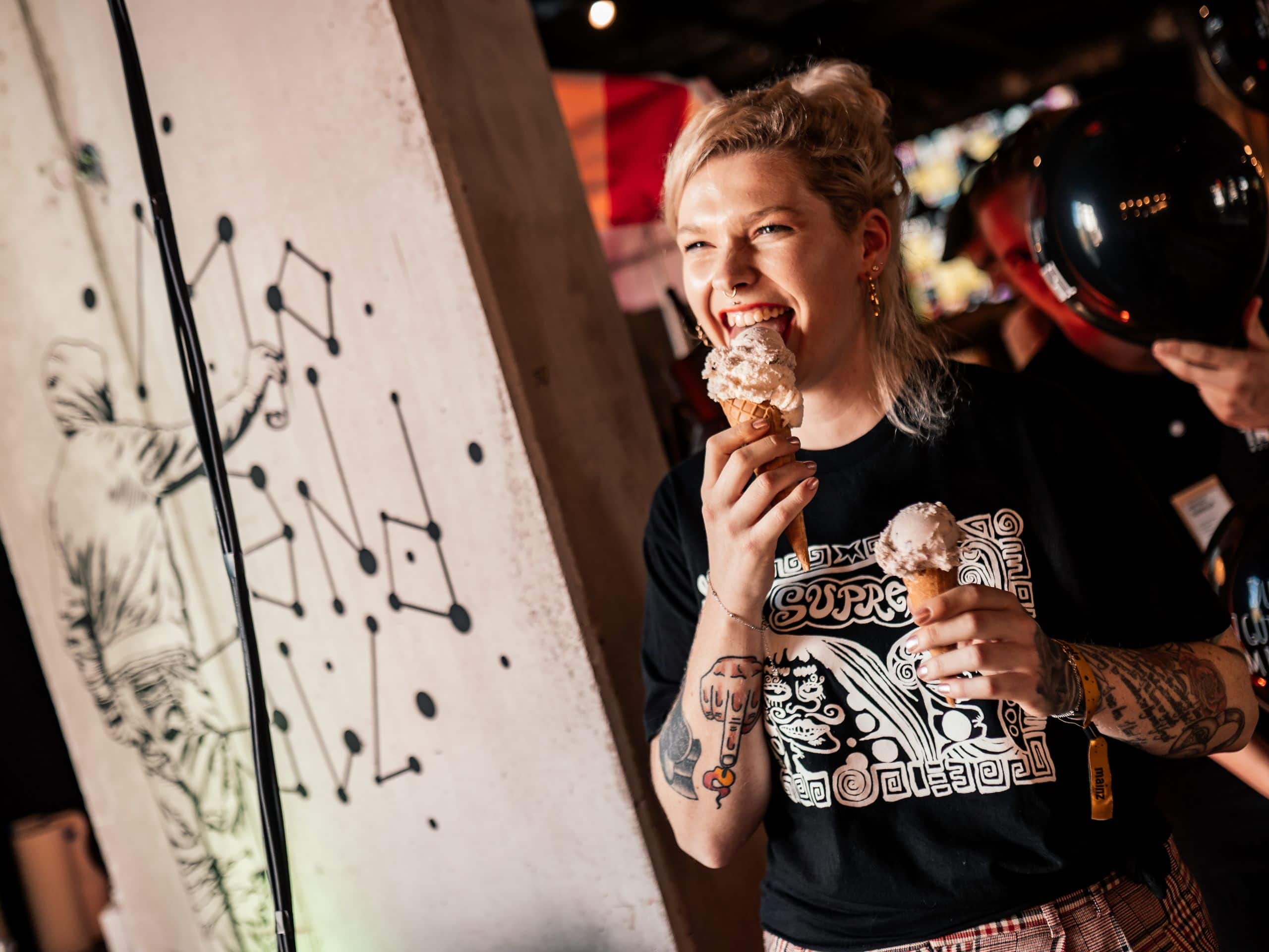 me and all hotel mainz Icecream Guest