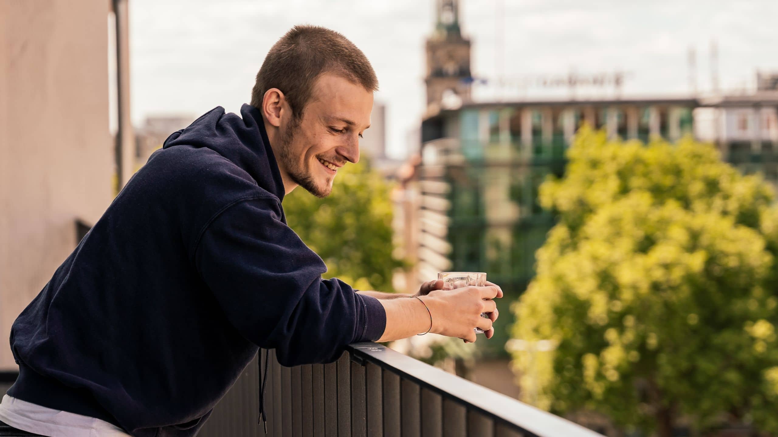 me and all hotel hannover Balcony