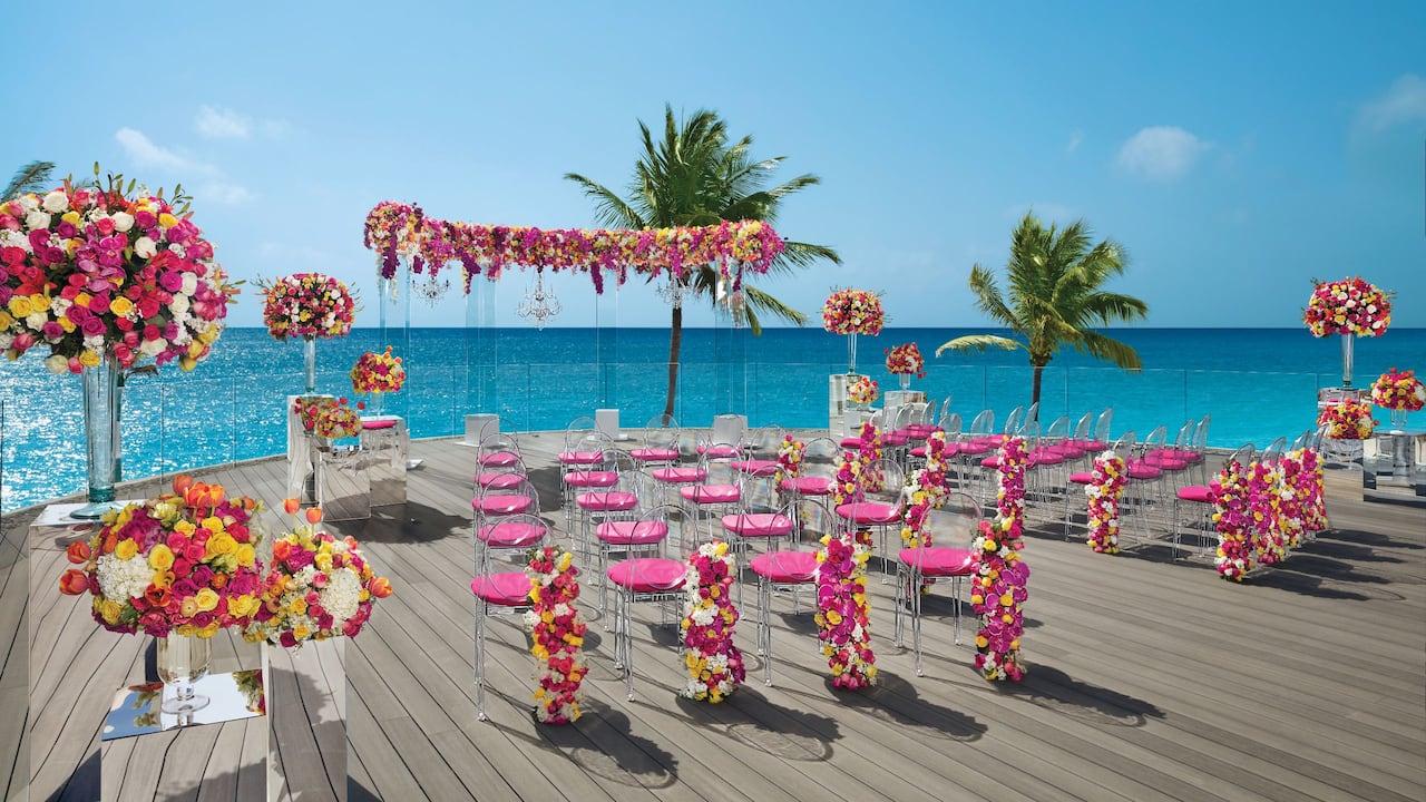 Sunset Terrace Wedding Ceremony 