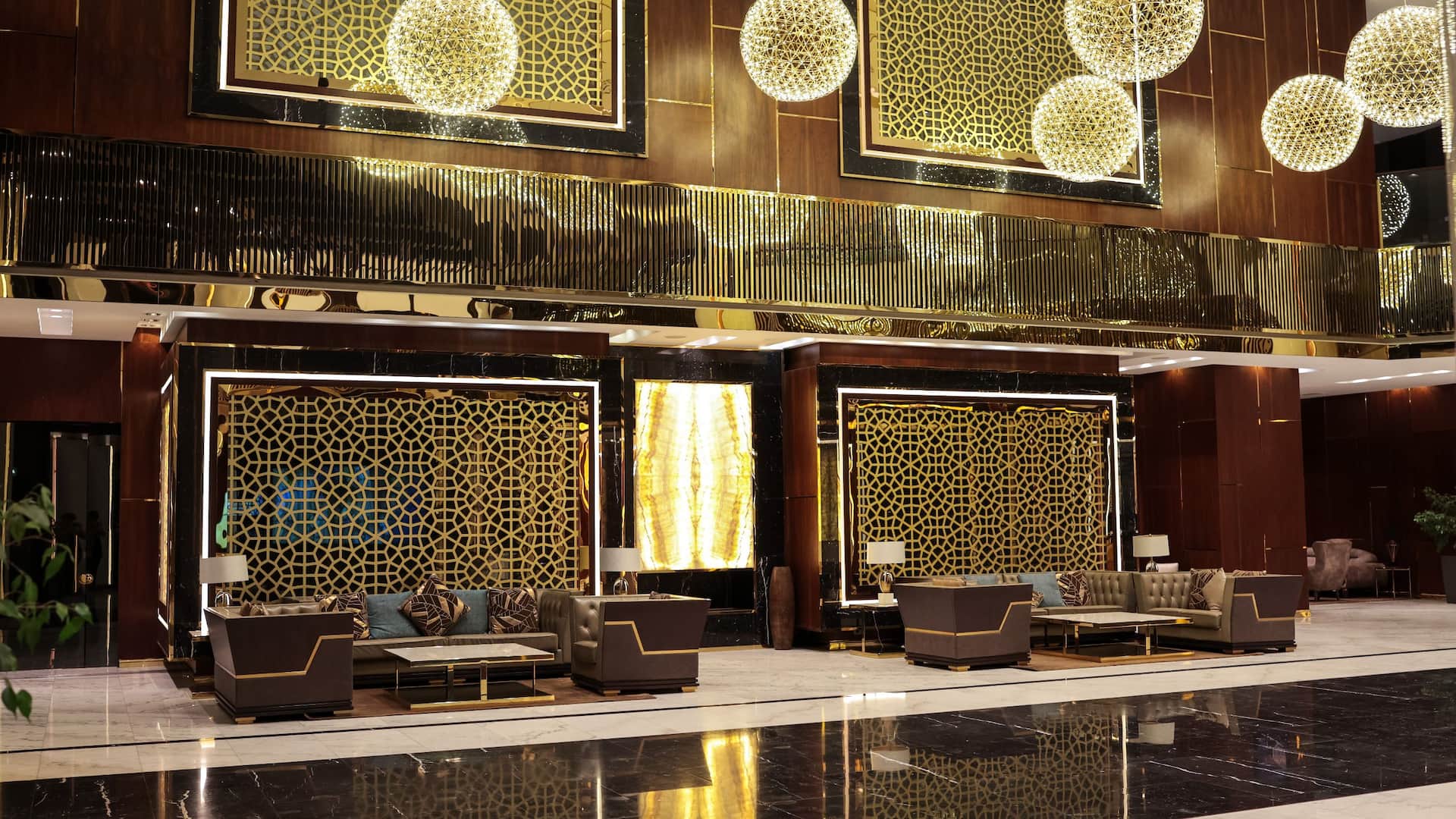 Hyatt Regency Dushanbe Lobby Chairs And Tables