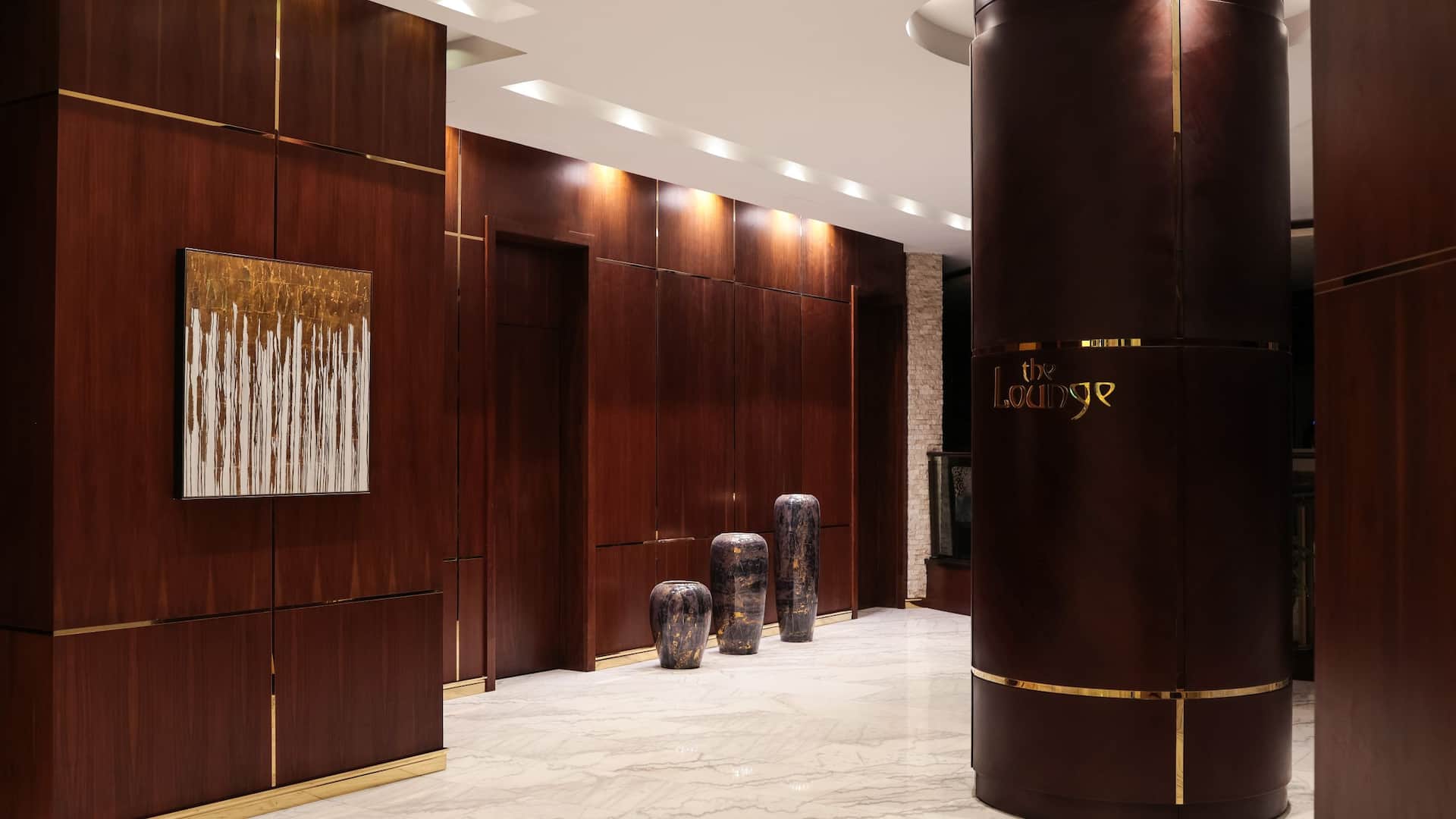 Hyatt Regency Dushanbe Lobby Lounge Entrance