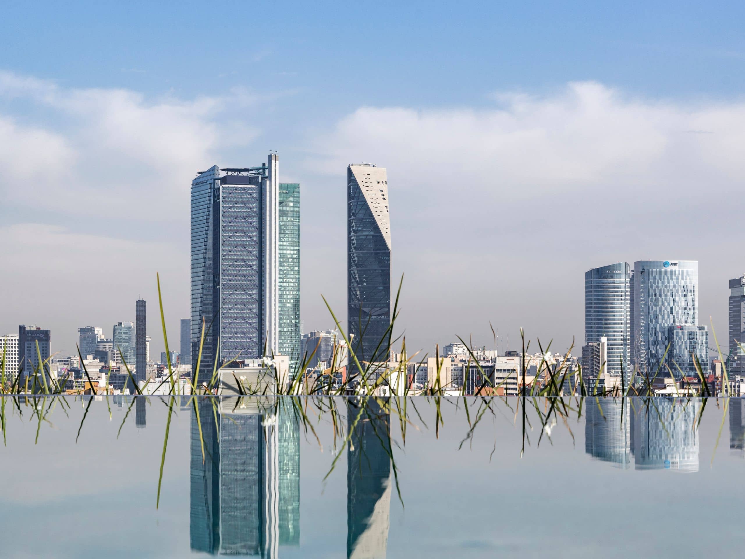 Andaz Mexico City Condesa Rooftop Swimming Pool Skyline City