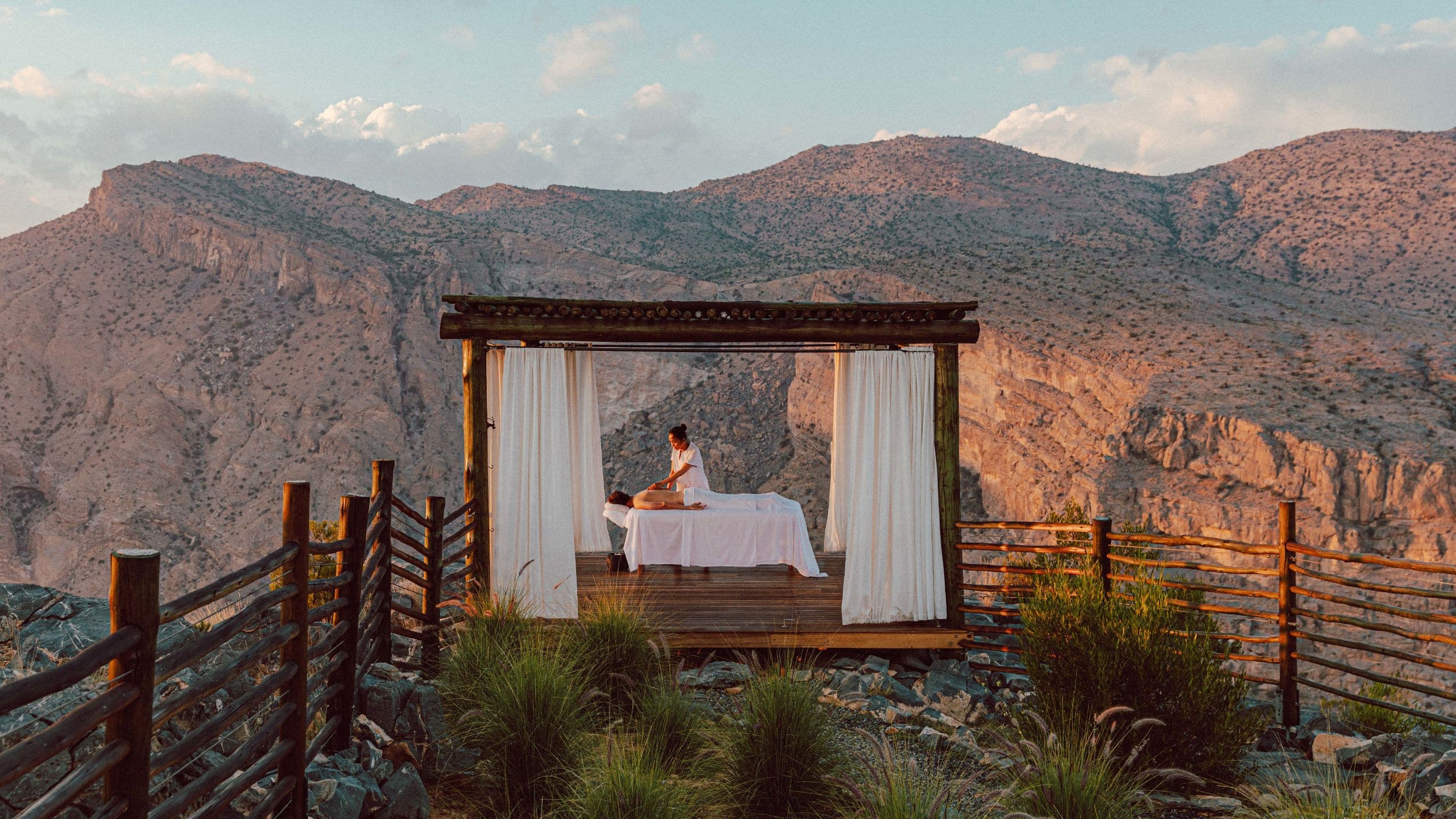Alila Jabal Akhdar Cliff Top Spa Massage