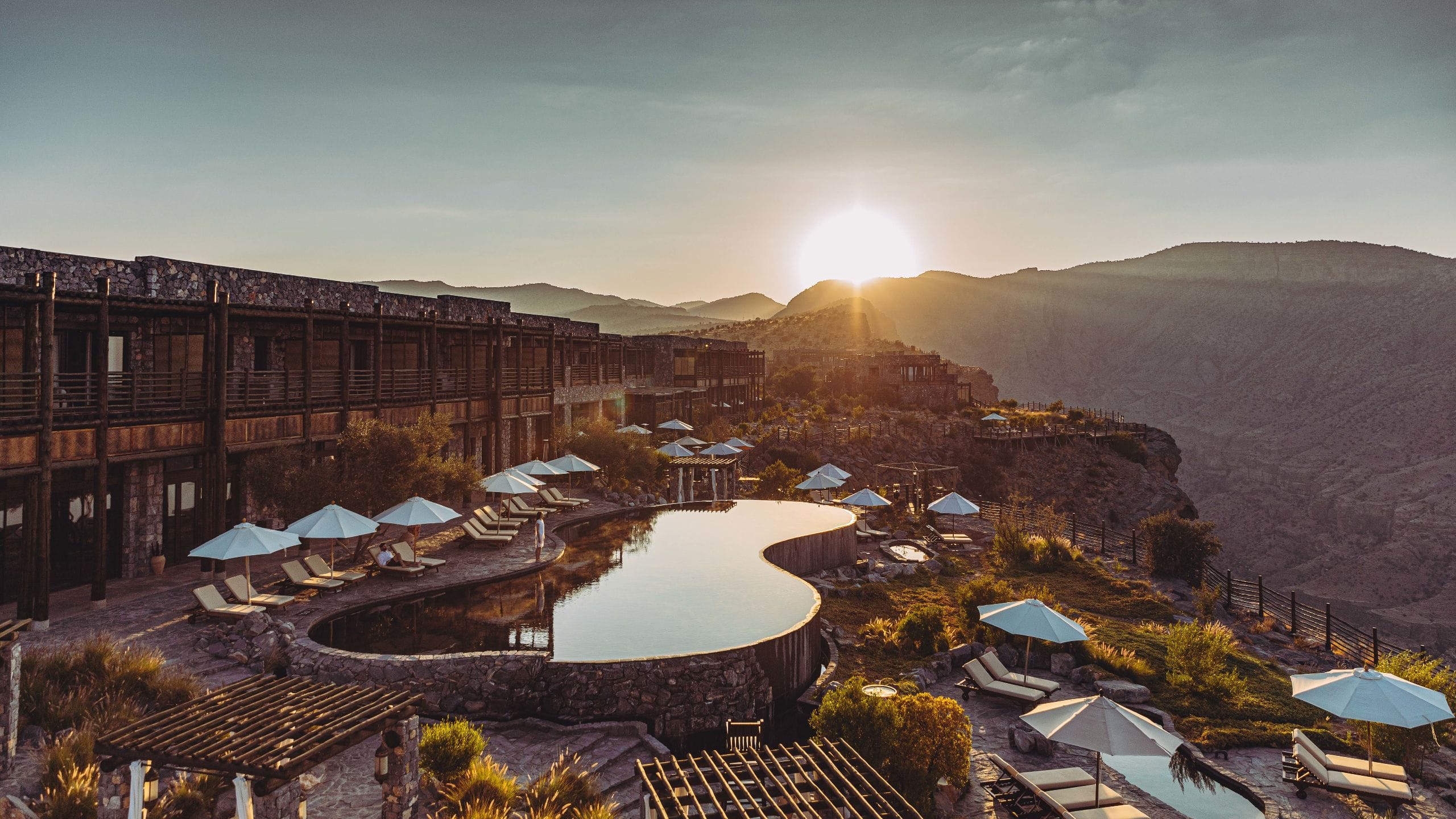 Alila Jabal Akhdar Pool Sun