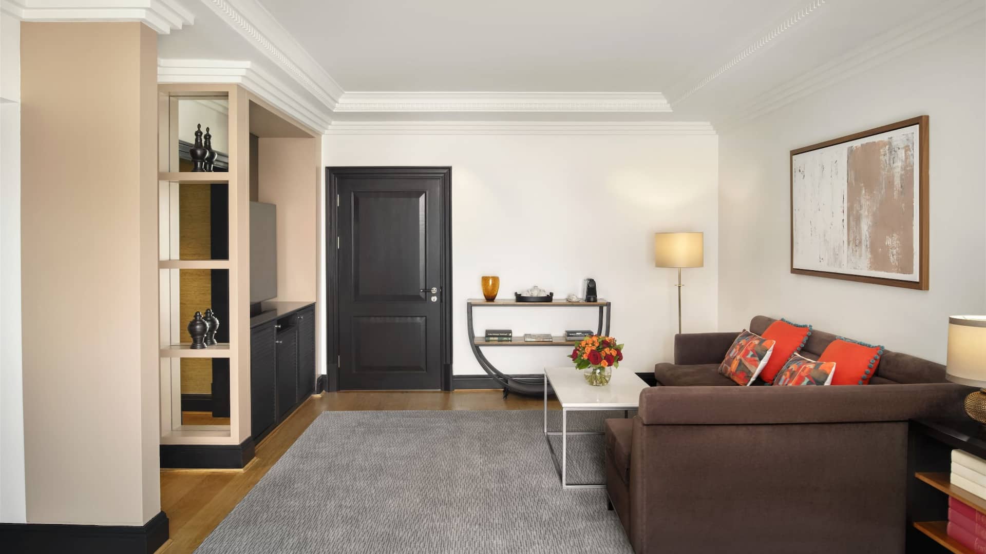 5 of 7 Hyatt Regency London - The Churchill Premium Balcony Suite Living Room Couch