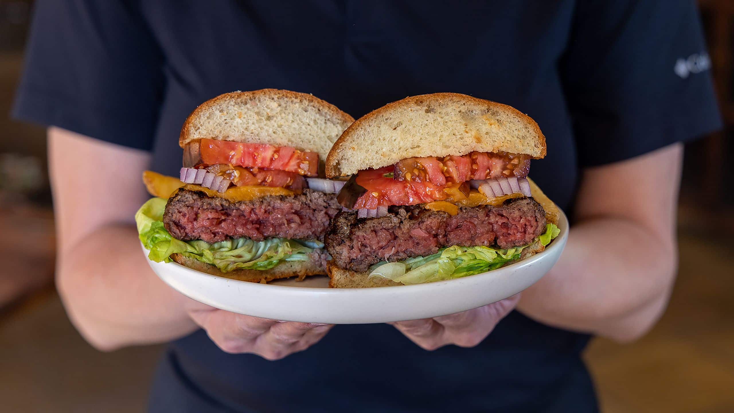Royal Palms Resort and Spa Tcooks Cheeseburger Cut Open