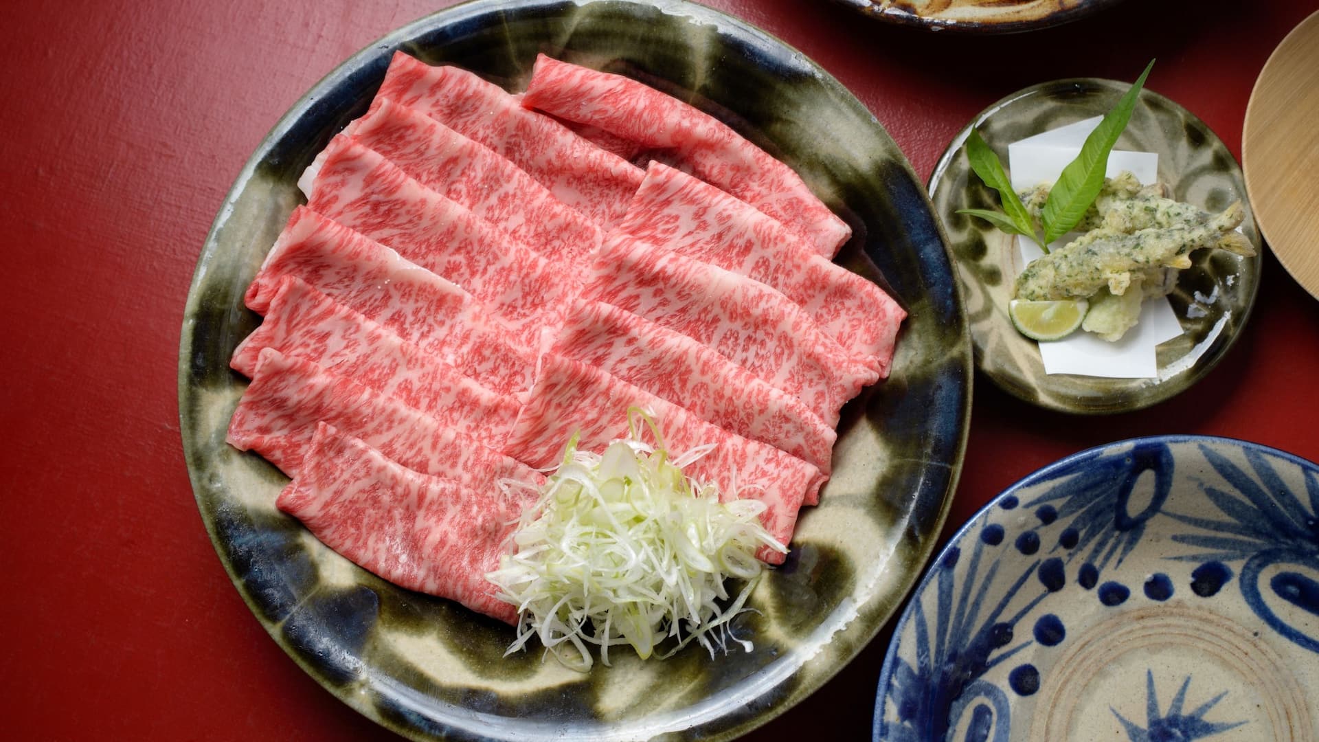Hyatt Regency Seragaki Island, Okinawa Shirakachi Japanese Cuisine Shabu Shabu Beef Plate
