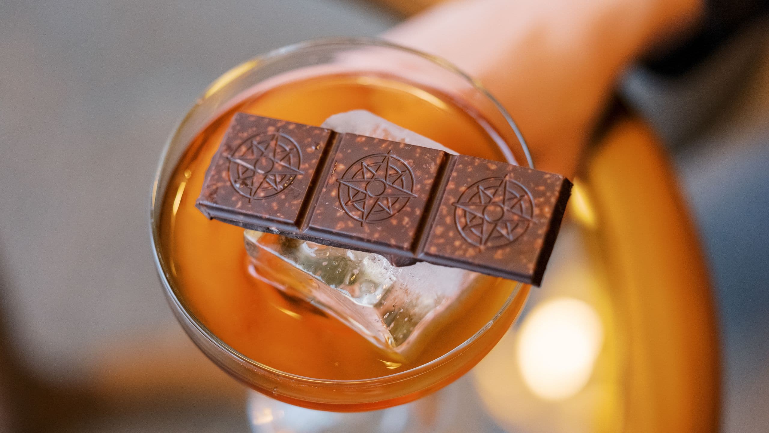 Hyatt Centric Murano Venice Grabbing Cocktail