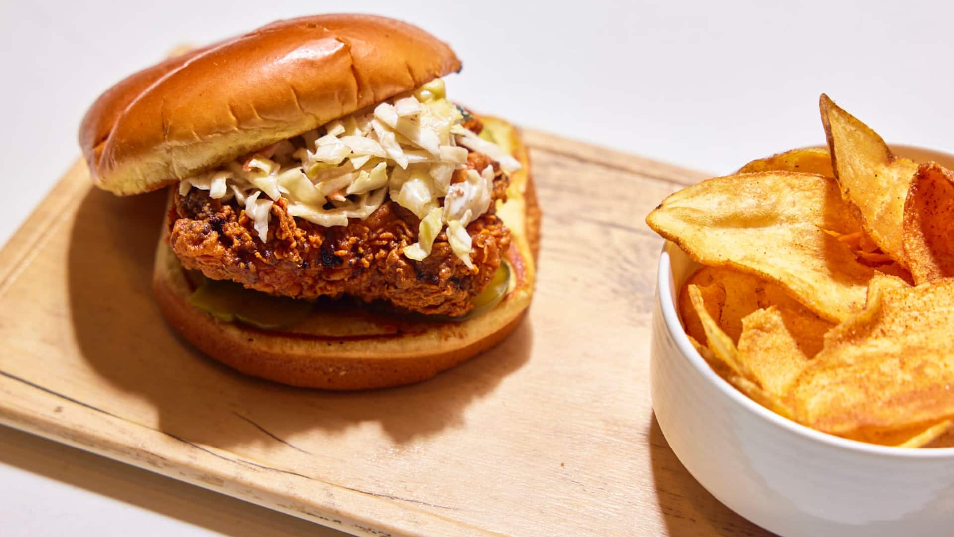 Hyatt House Houston Medical Center Burger Chips