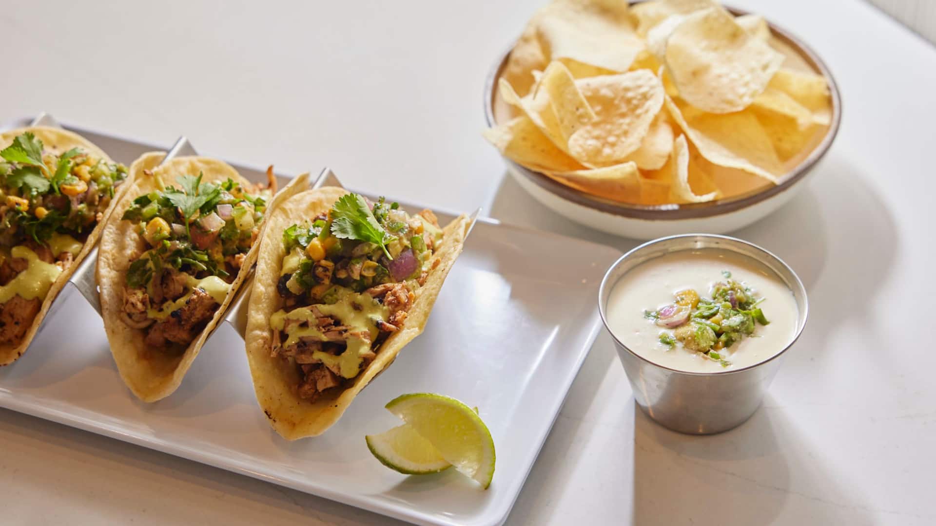 Hyatt House Houston Medical Center Tacos Chips