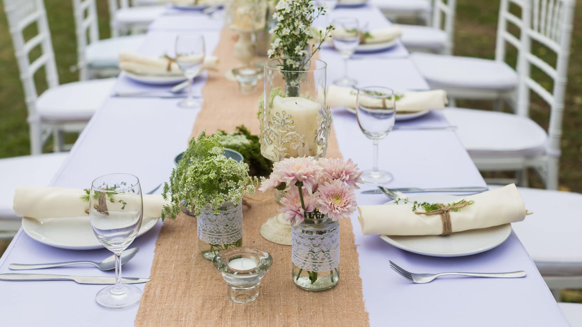 Hyatt Regency Sonoma Wine Country Wedding Table Detail