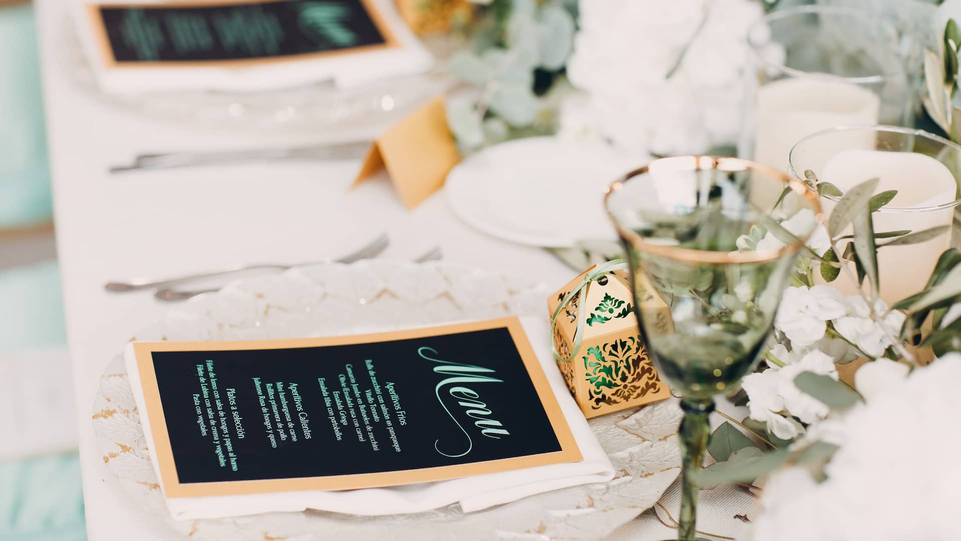 Hyatt Regency Sonoma Wine Country Elegant Wedding Table Details