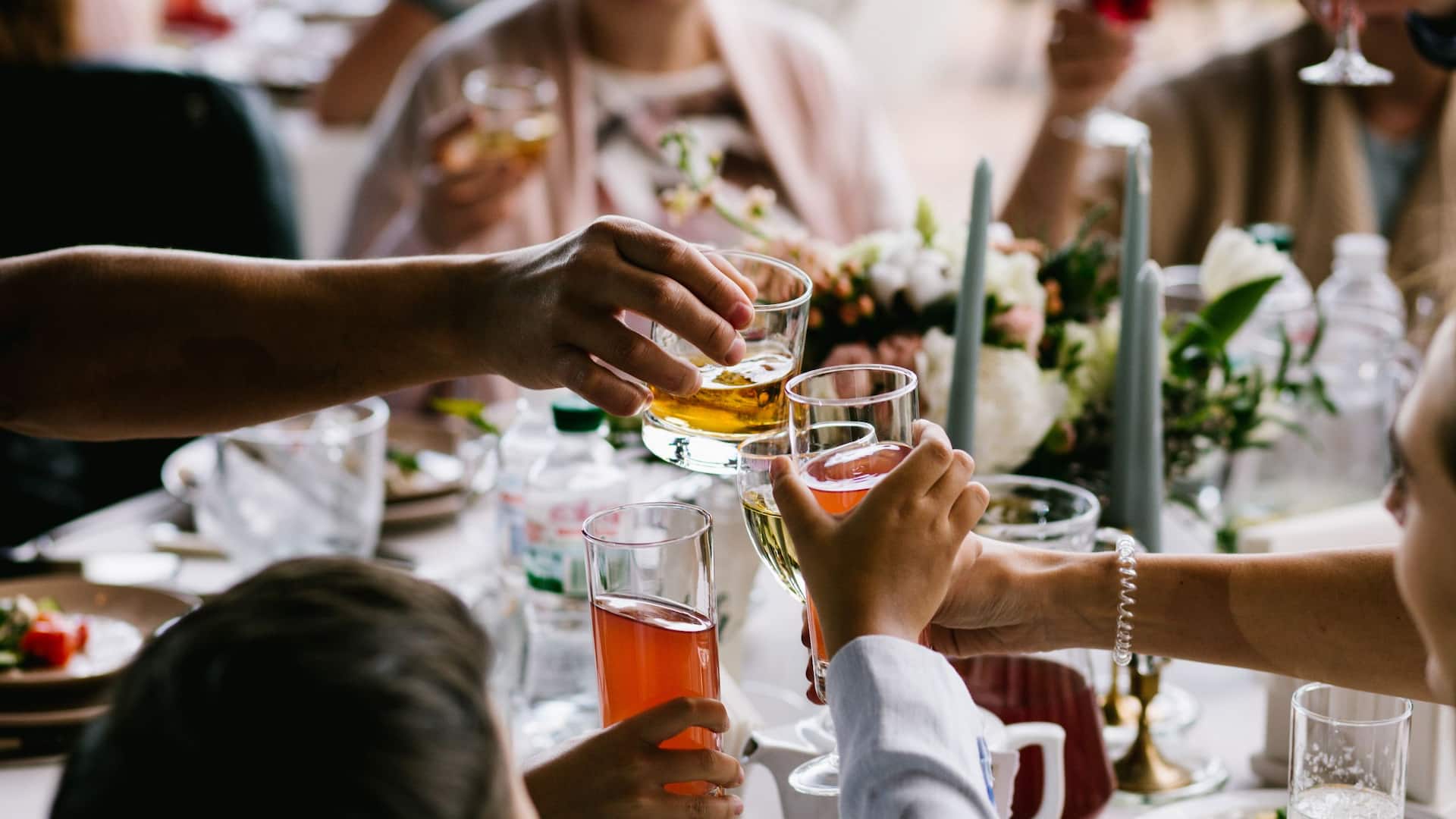 Hyatt Regency Sonoma Wine Country Wedding Reception Toast
