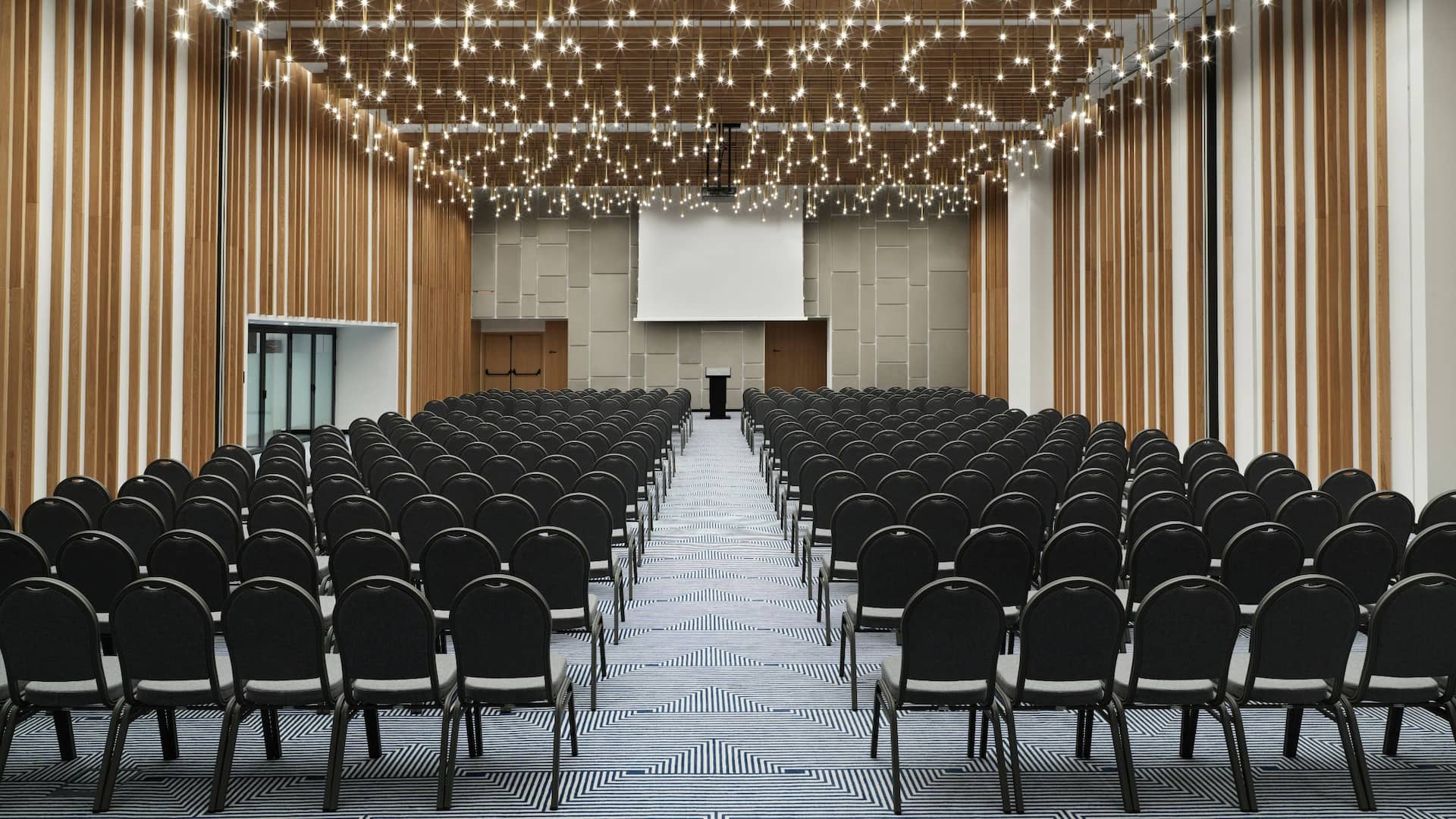 Grand Hyatt Athens Aristotle Conference Theater Setup