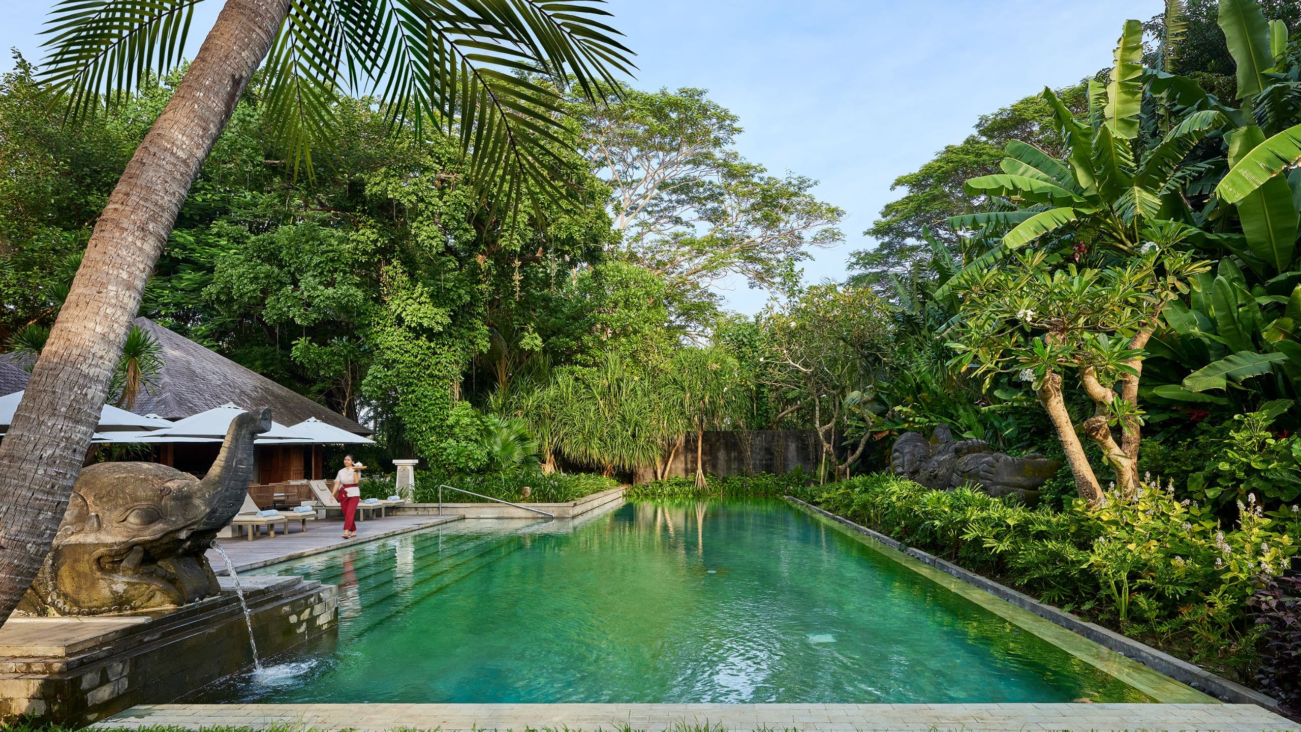 Hyatt Regency Bali Shankha Spa Outdoor Pool Daytime