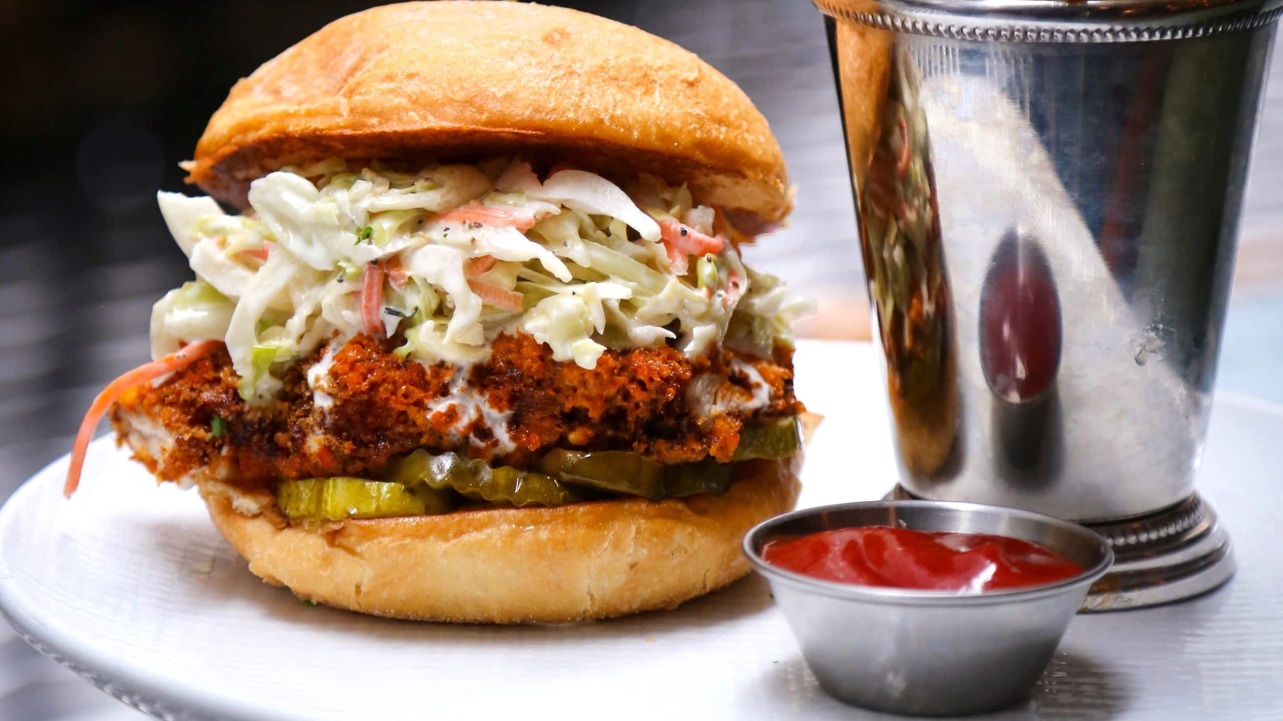 Dream Nashville Stateside Kitchen Fried Chicken Burger