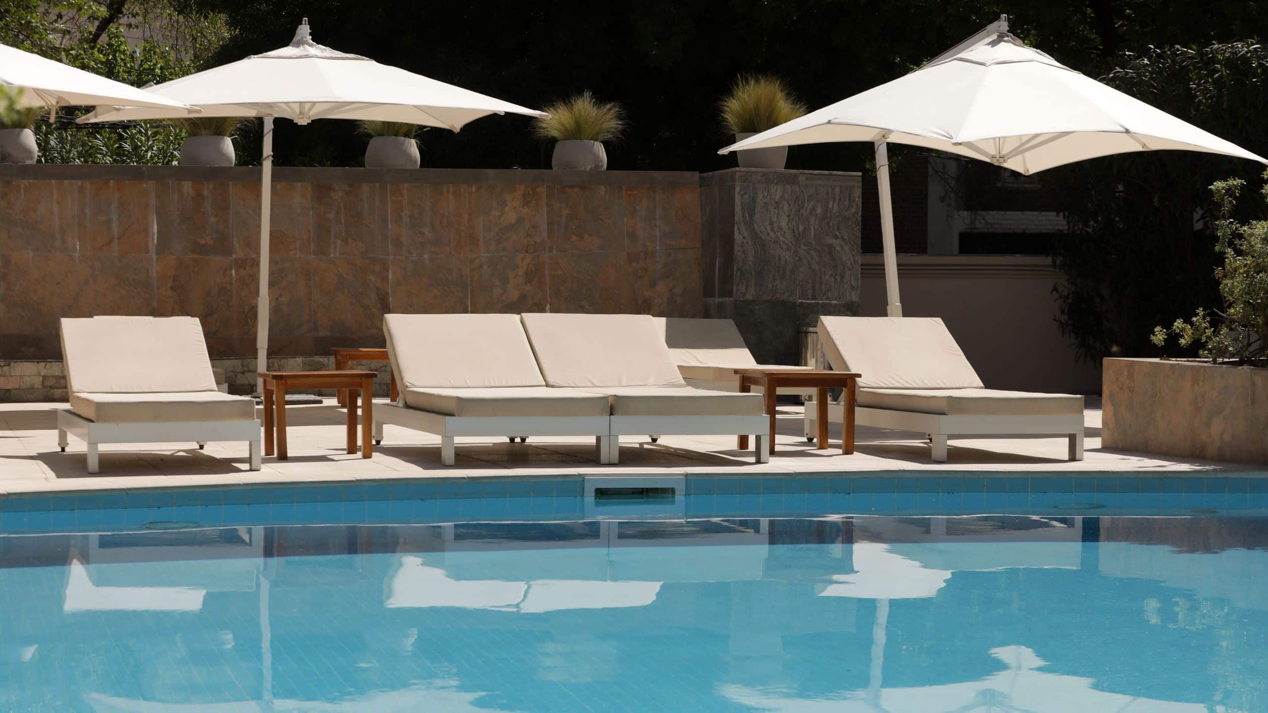 Park Hyatt Mendoza Deck Chairs Poolside