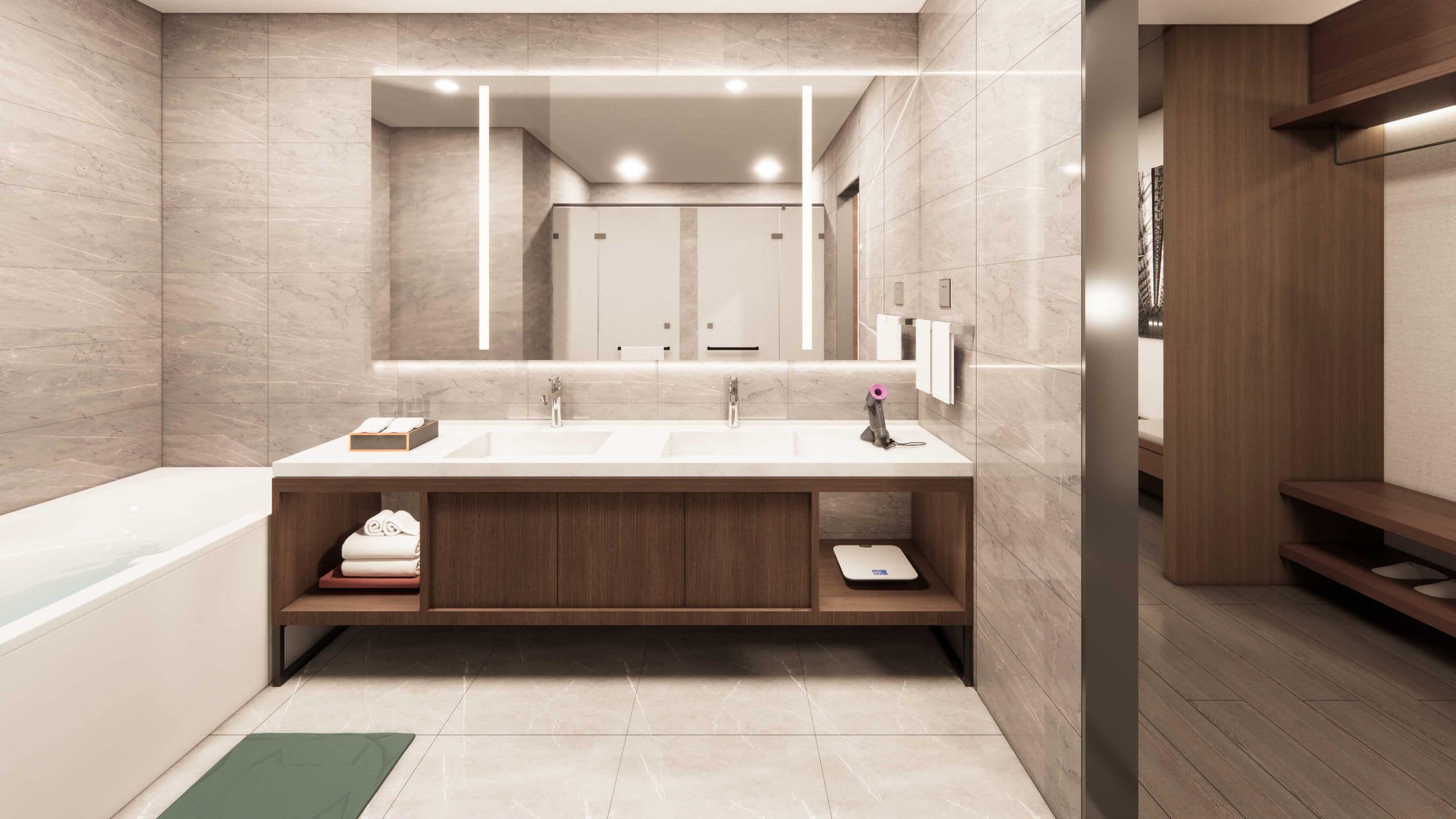 2/3 UrCove Cangzhou Executive Grand King Bathroom