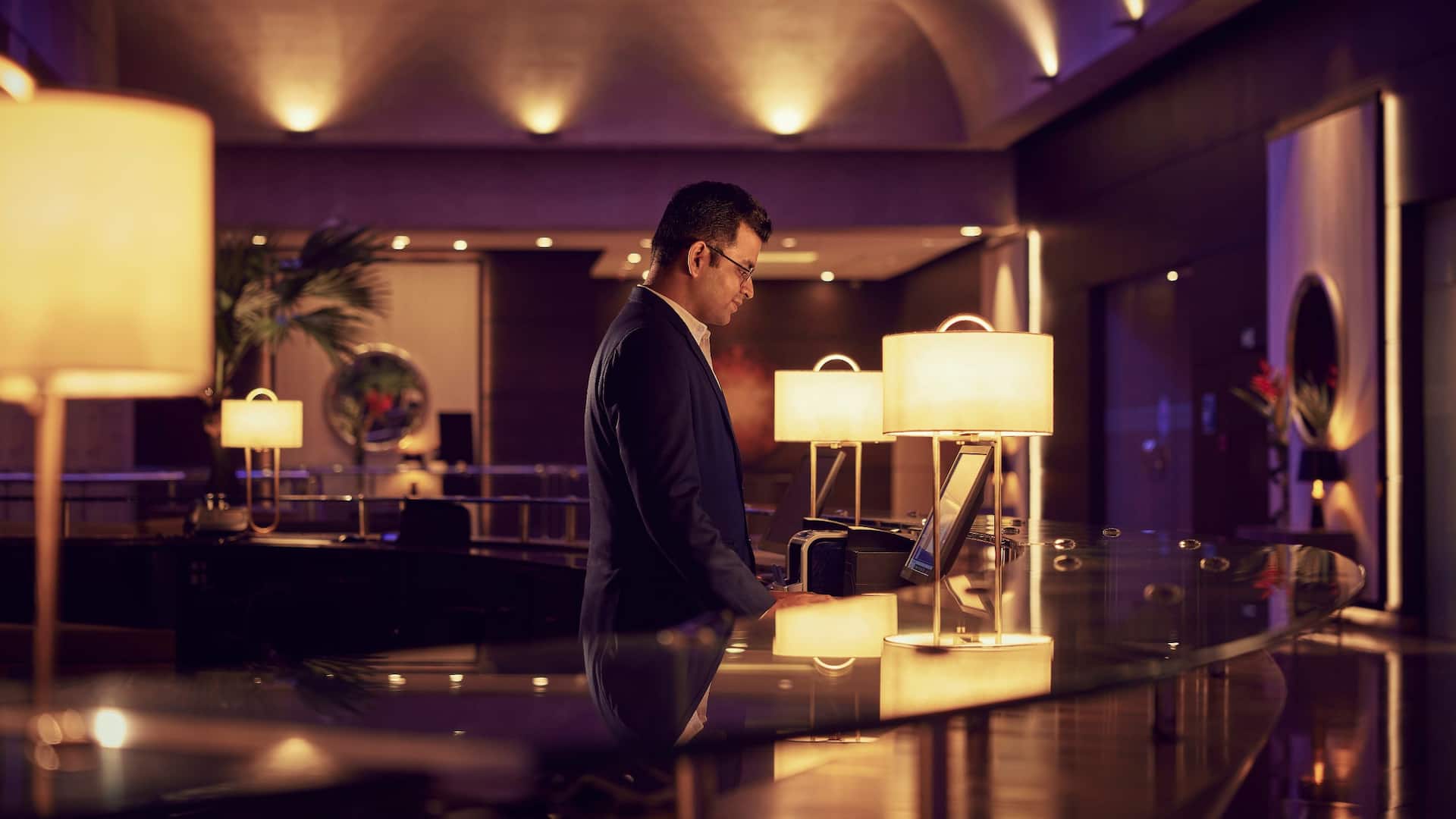 Hyatt Regency Kolkata Lobby Front Desk Staff