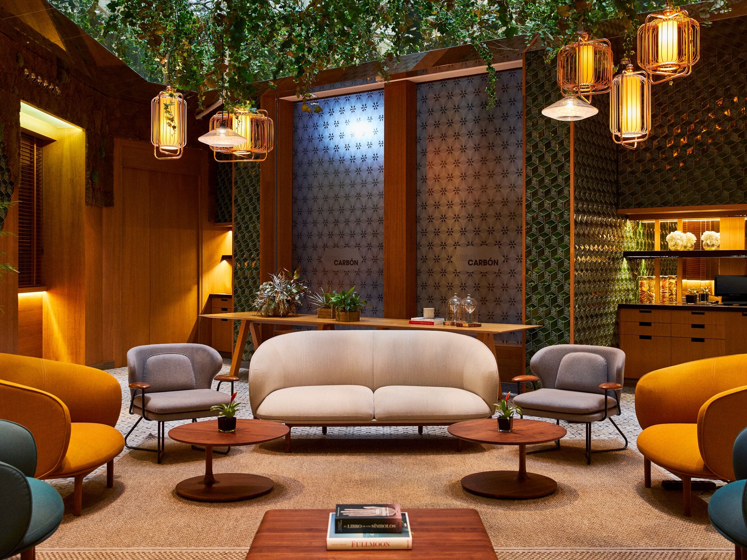 Hyatt Centric Gran Via Madrid Patio Seating Area