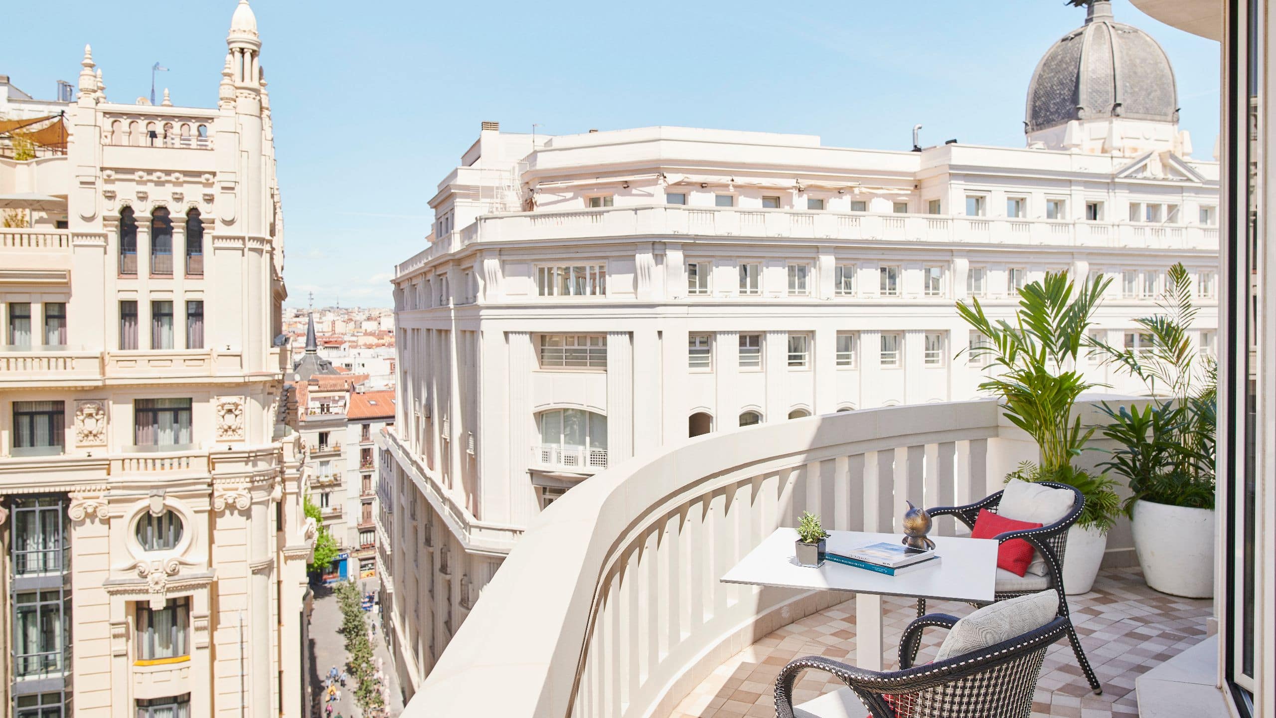 Hyatt Centric Gran Via Madrid Terrace Suite Room View