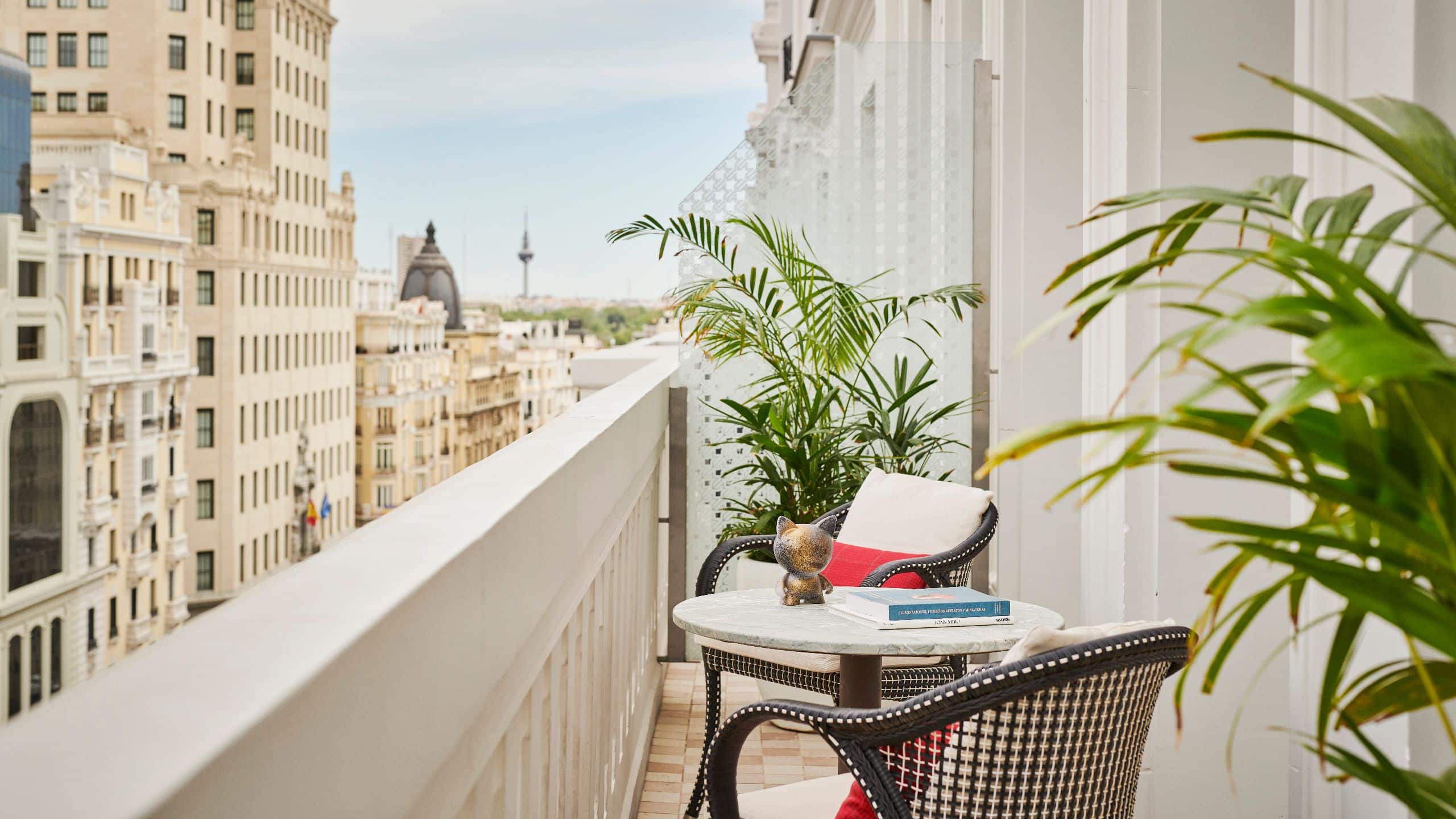 Hyatt Centric Gran Via Madrid King Terrace Room View