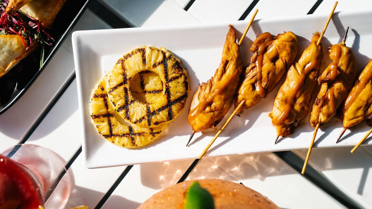 Patio Grilled Chicken Satay