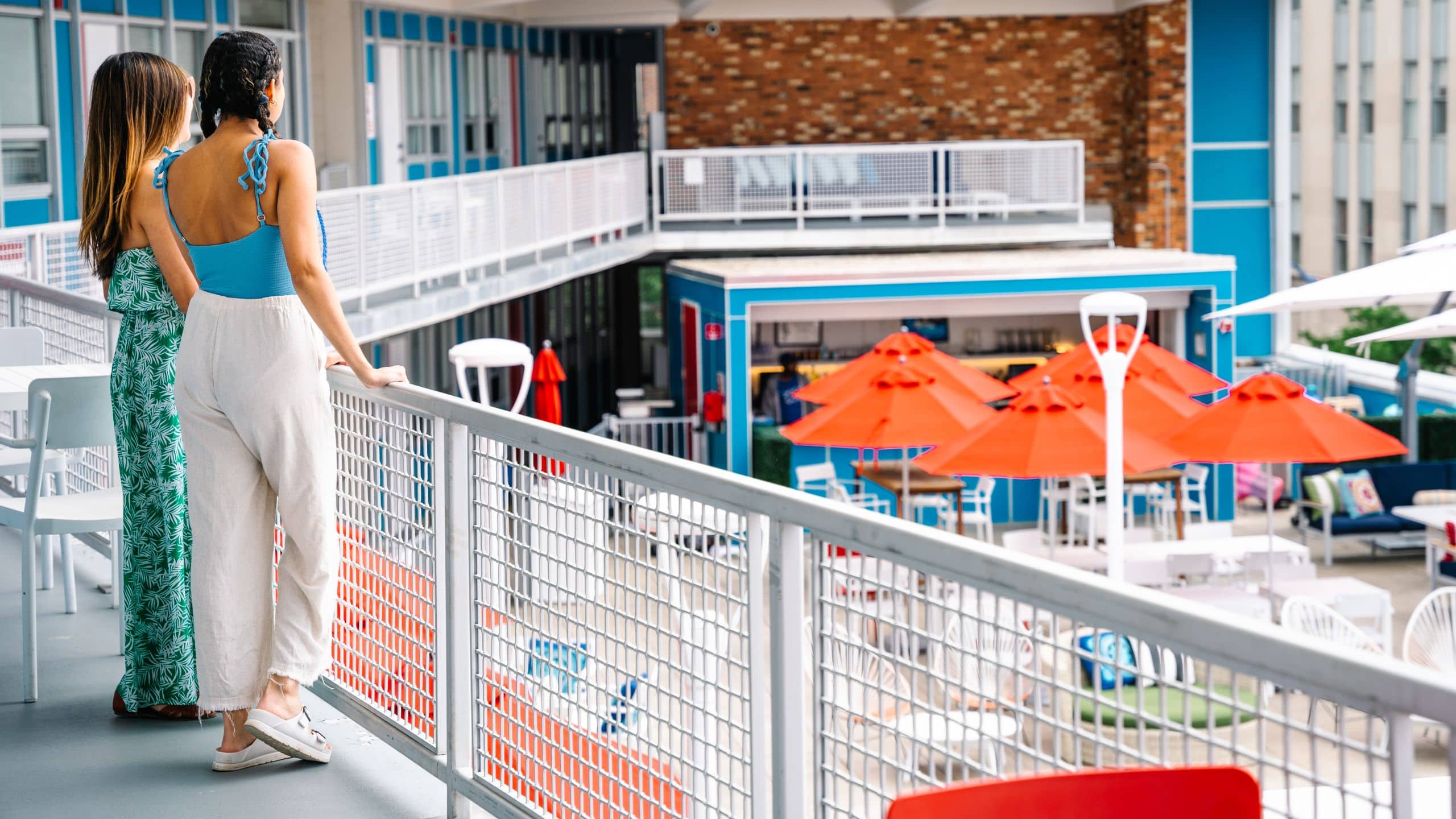 Unscripted Durham Patio Pool Deck Guests