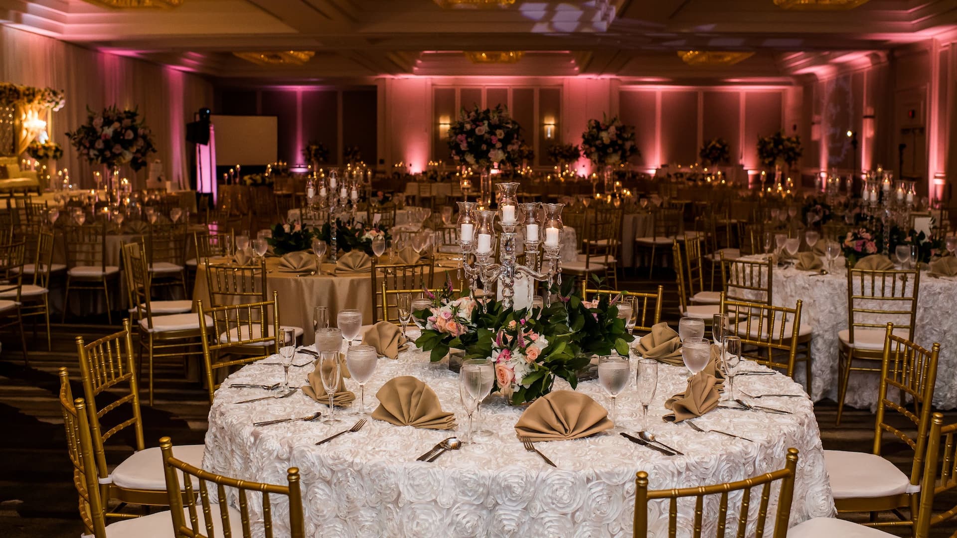 Hyatt Regency Reston Grand Wedding Setup