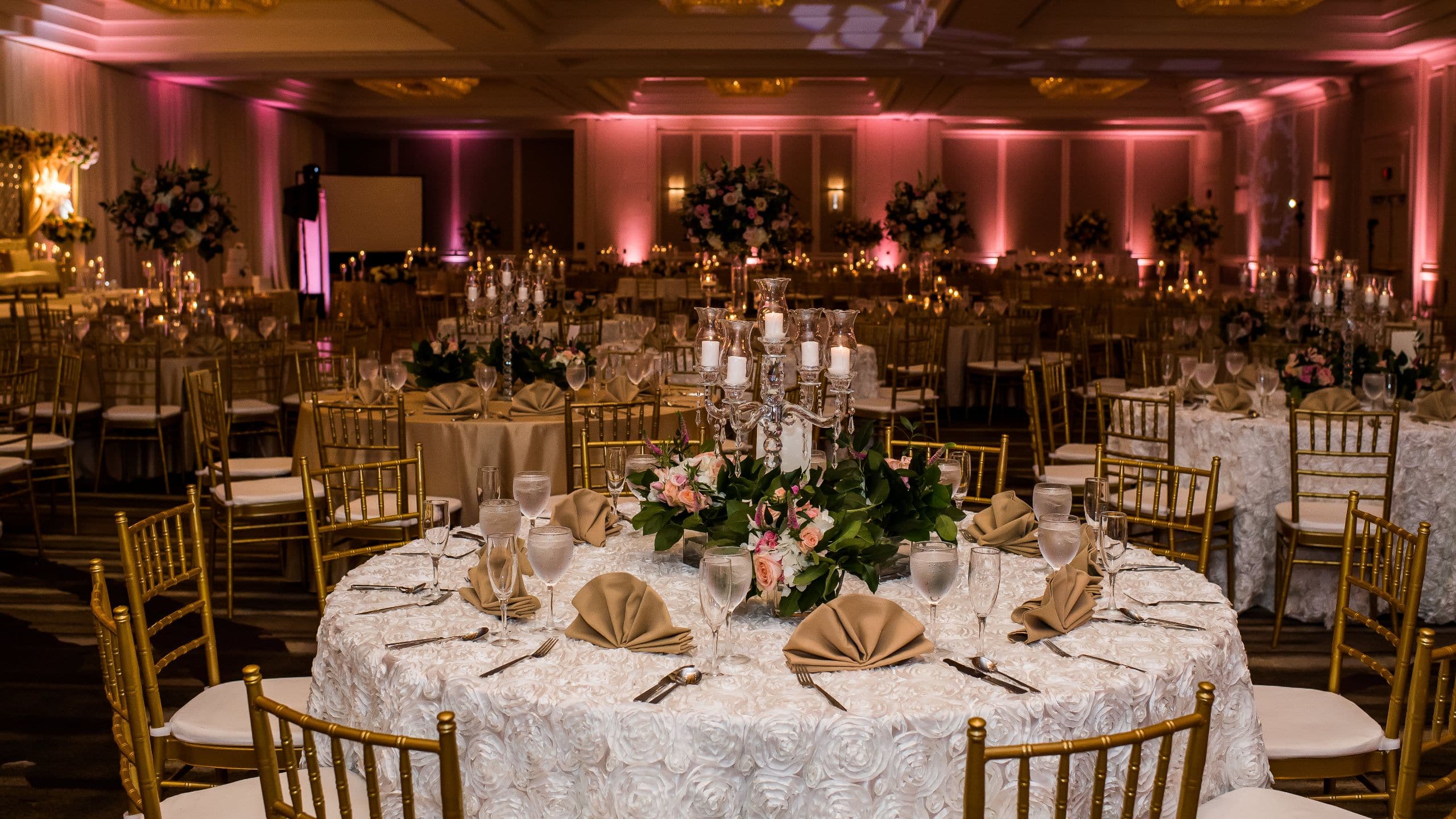 Hyatt Regency Reston Grand Wedding Setup