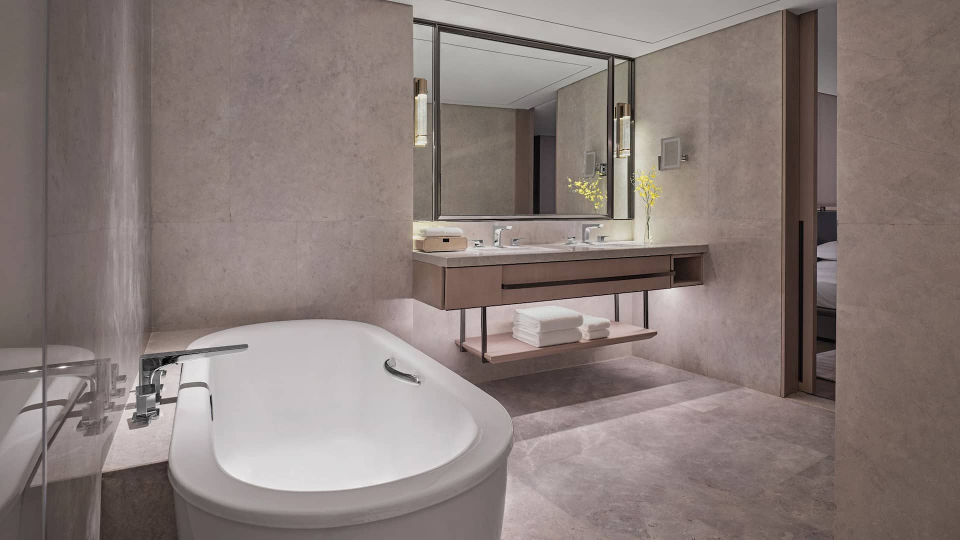 3 von 3 Grand Hyatt Beijing Club Suite Twin Restroom
