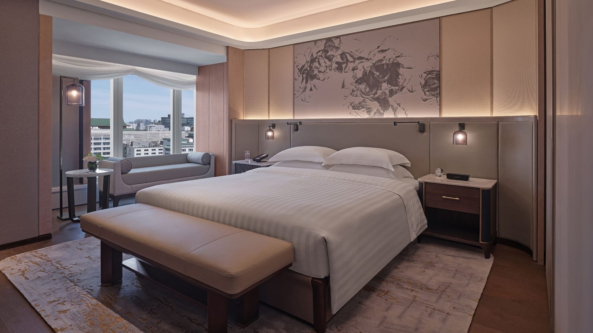 Grand Hyatt Beijing Diplomat Suite Bedroom
