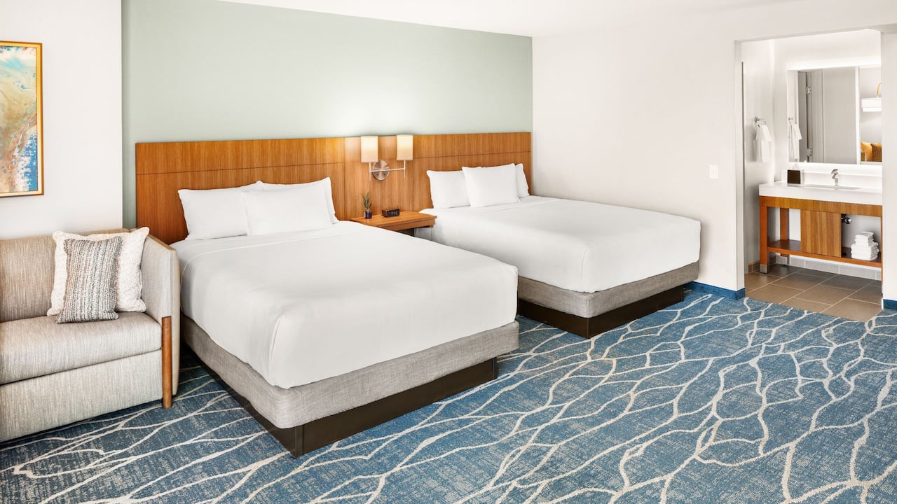 Specialty City View | Two Queen Beds w/ Sofa Bed