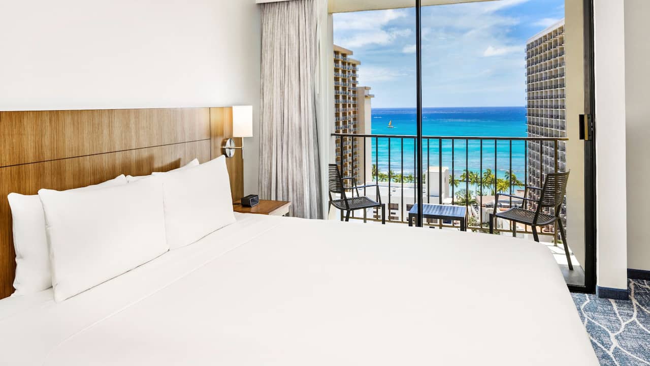 Specialty Ocean View | One King Bed w/ Sofa Bed
