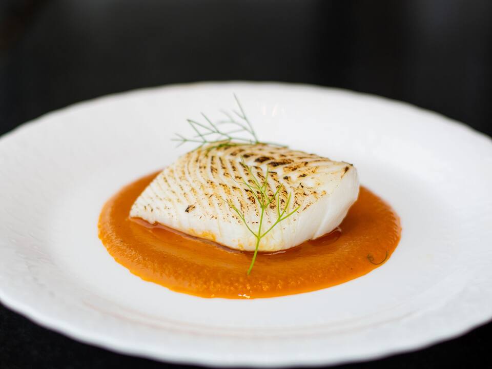 Dining Room Italian Seared Halibut