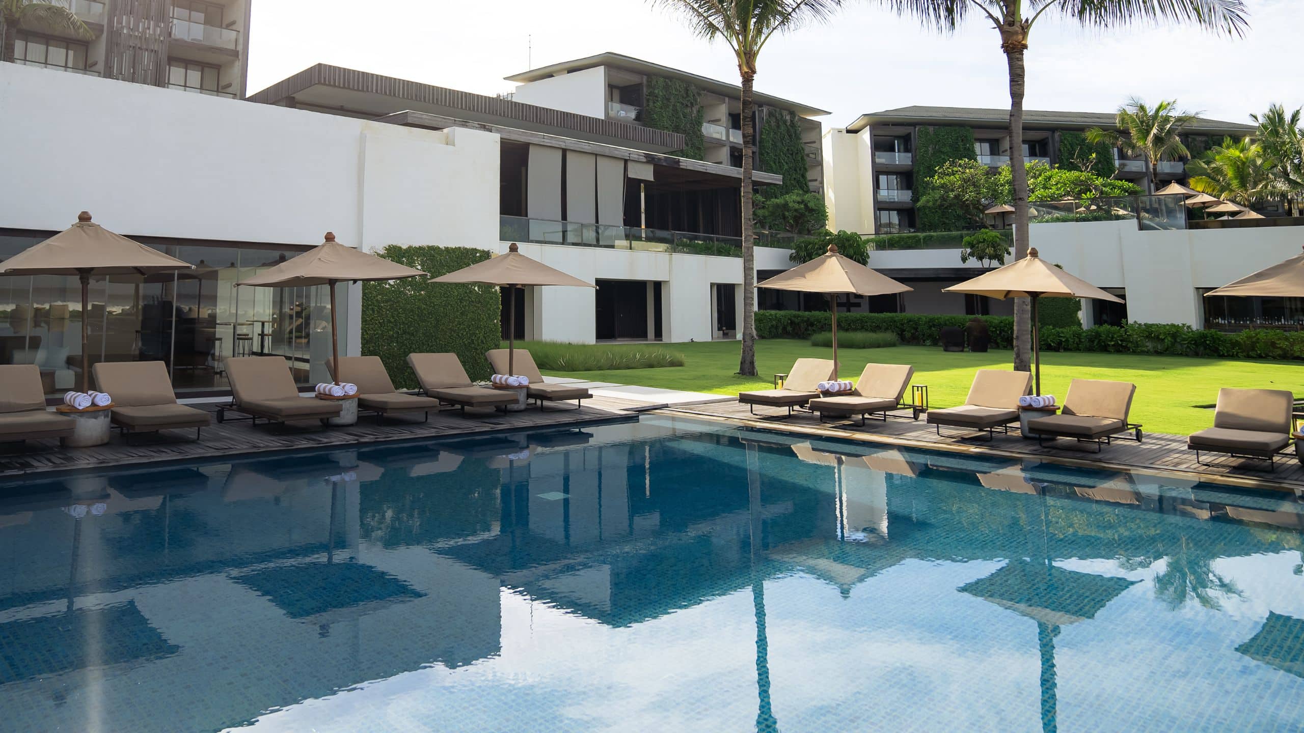 Alila Seminyak Party Pool Loungers