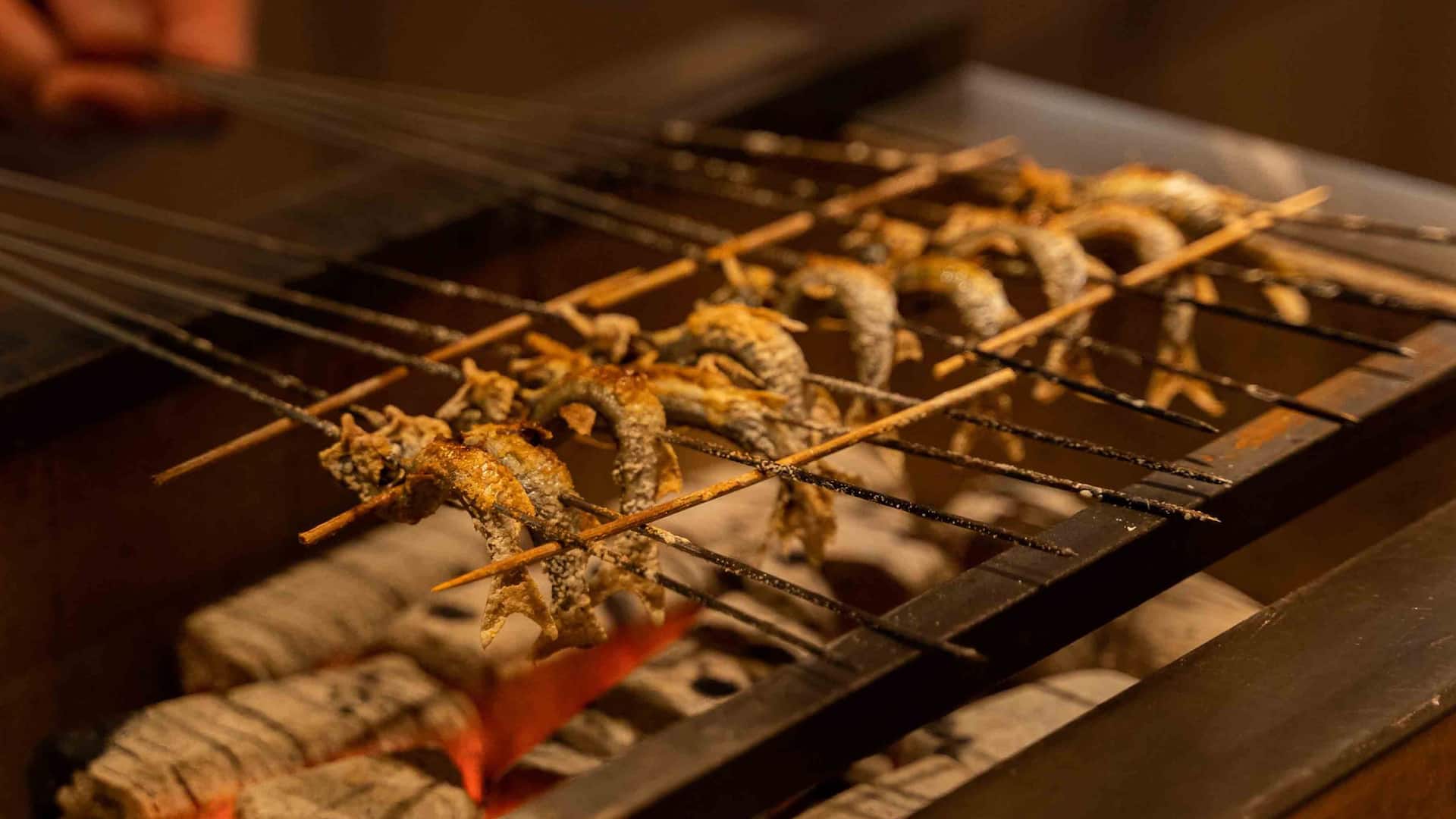 Hyatt Regency Hakone Resort and Spa Dining Room Sushi Charcoal Grilled Young Sweetfish