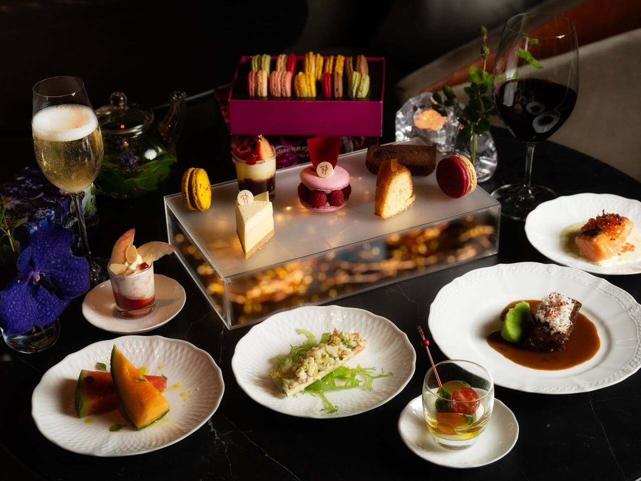 Park Hyatt Niseko Hanazono The Lounge Mountain Lights Evening Tea